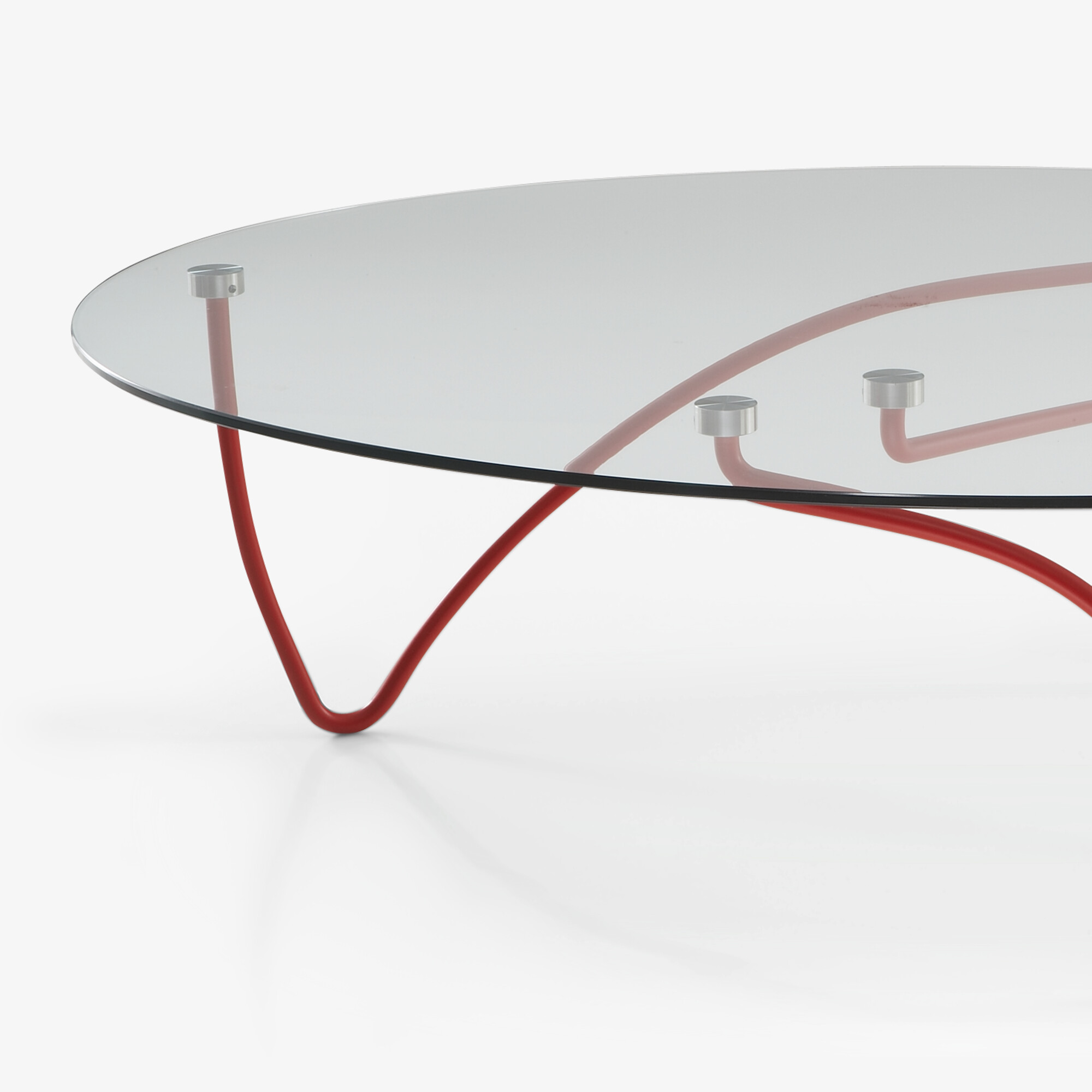 Image OVALER COUCHTISCH TOP KLARGLAS  3