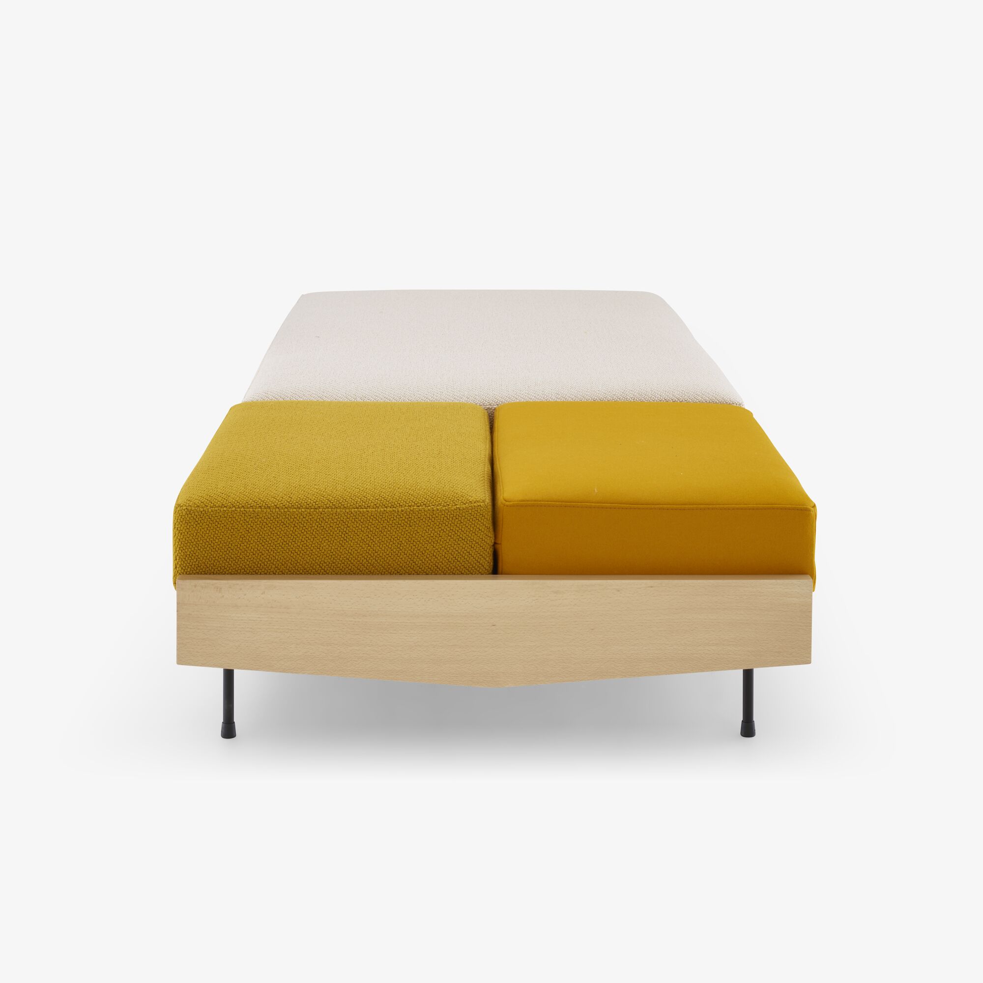 Image SCHLAFSOFA FÜSSE METALL LACKSCHWARZ  4