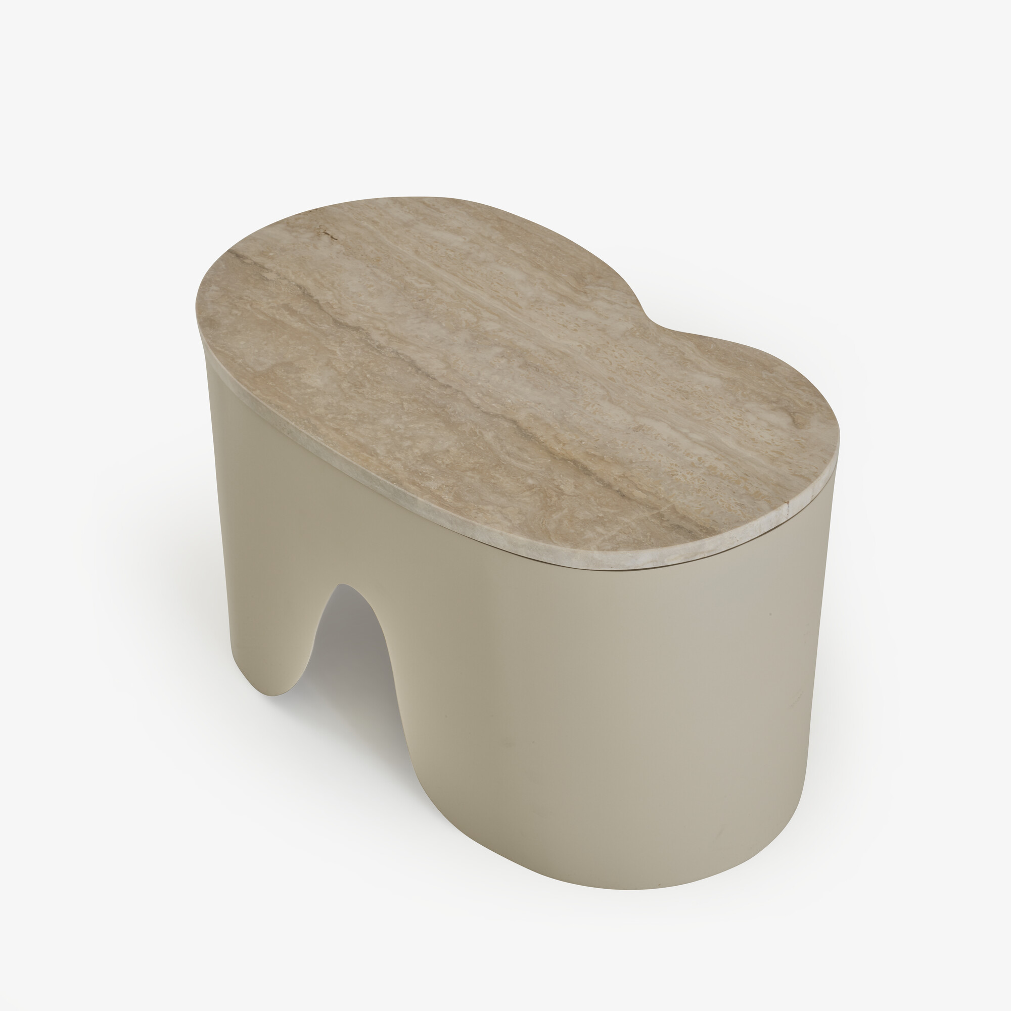 Image COUCHTISCH TABLETT TRAVERTIN KLEINES MODELL 4