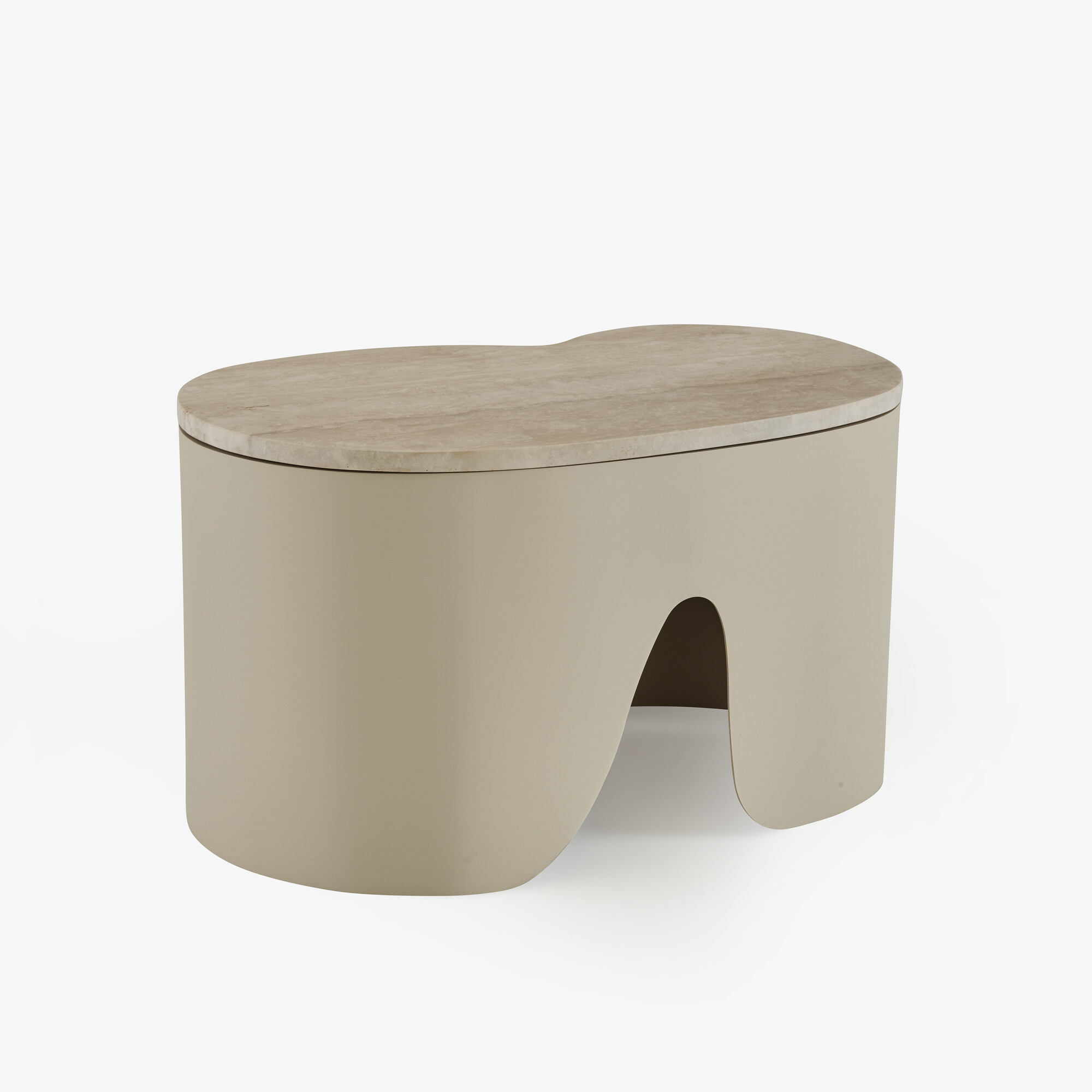 Image COUCHTISCH TABLETT TRAVERTIN KLEINES MODELL 3