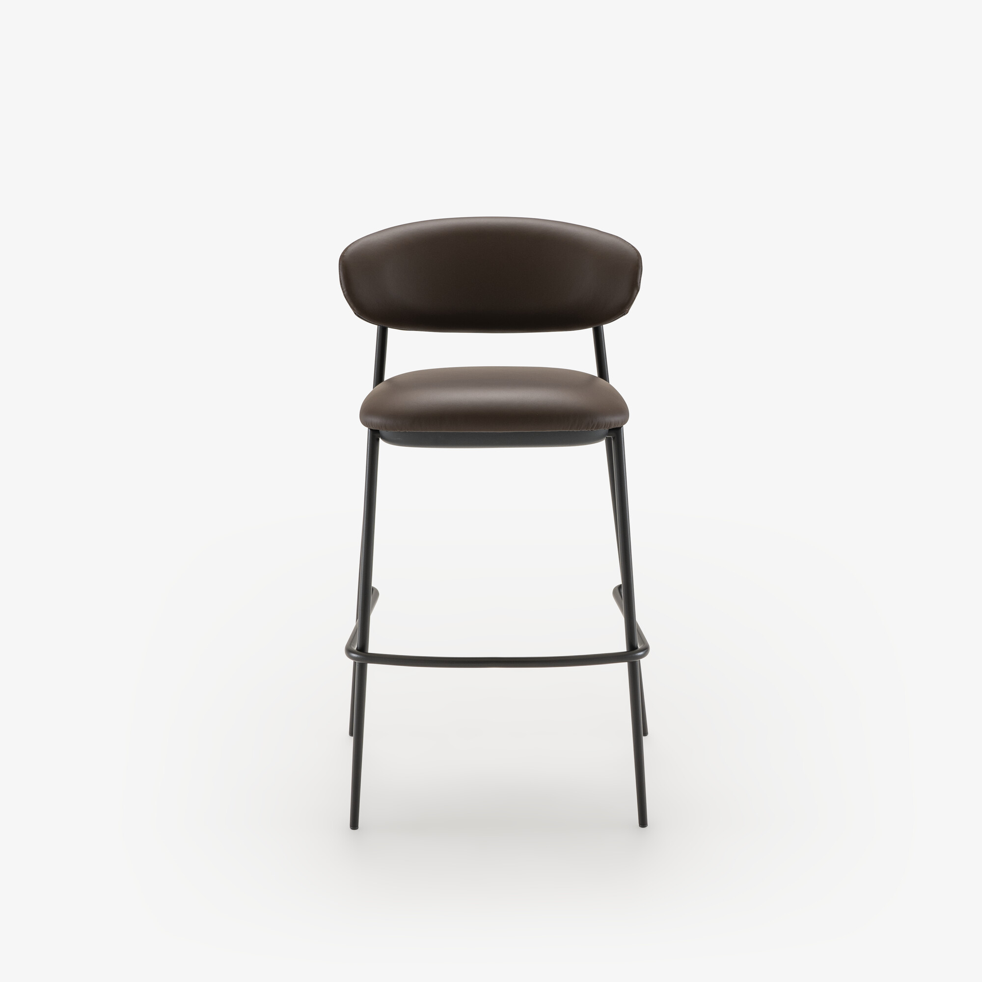 Image BARHOCKER SKIACCIA LEDER DAKO DUNKELBRAUN 1