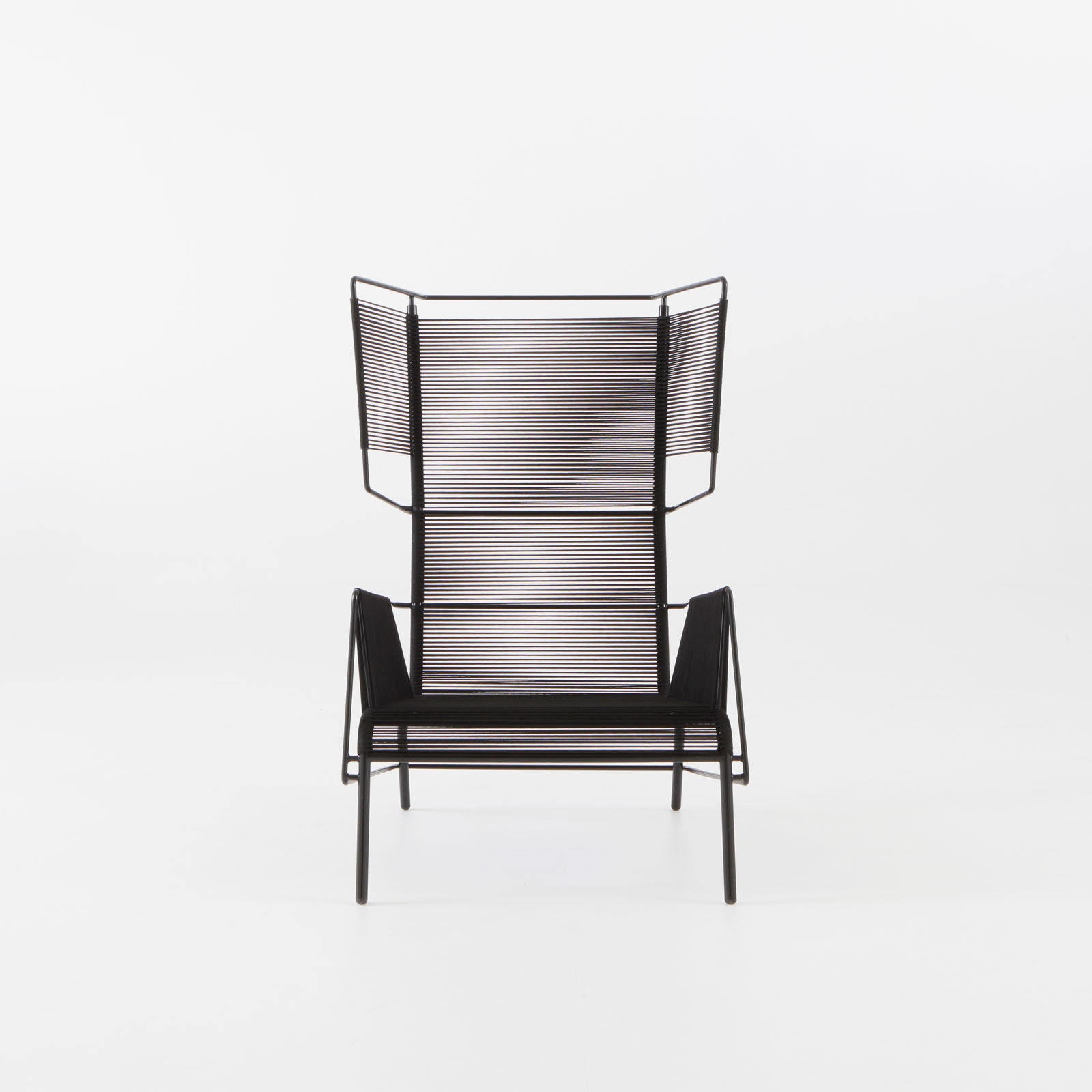Image SESSEL MIT ARMLEHNEN SCHWARZ INDOOR / OUTDOOR 1