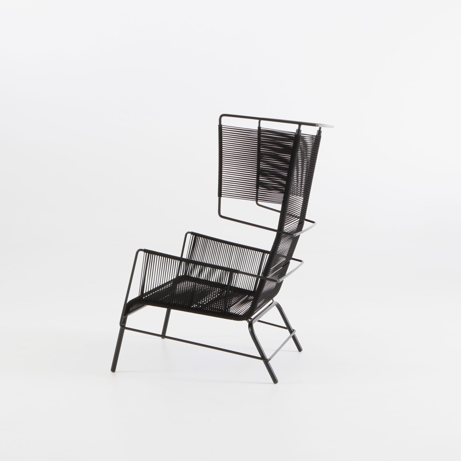 Image SESSEL MIT ARMLEHNEN SCHWARZ INDOOR / OUTDOOR 5