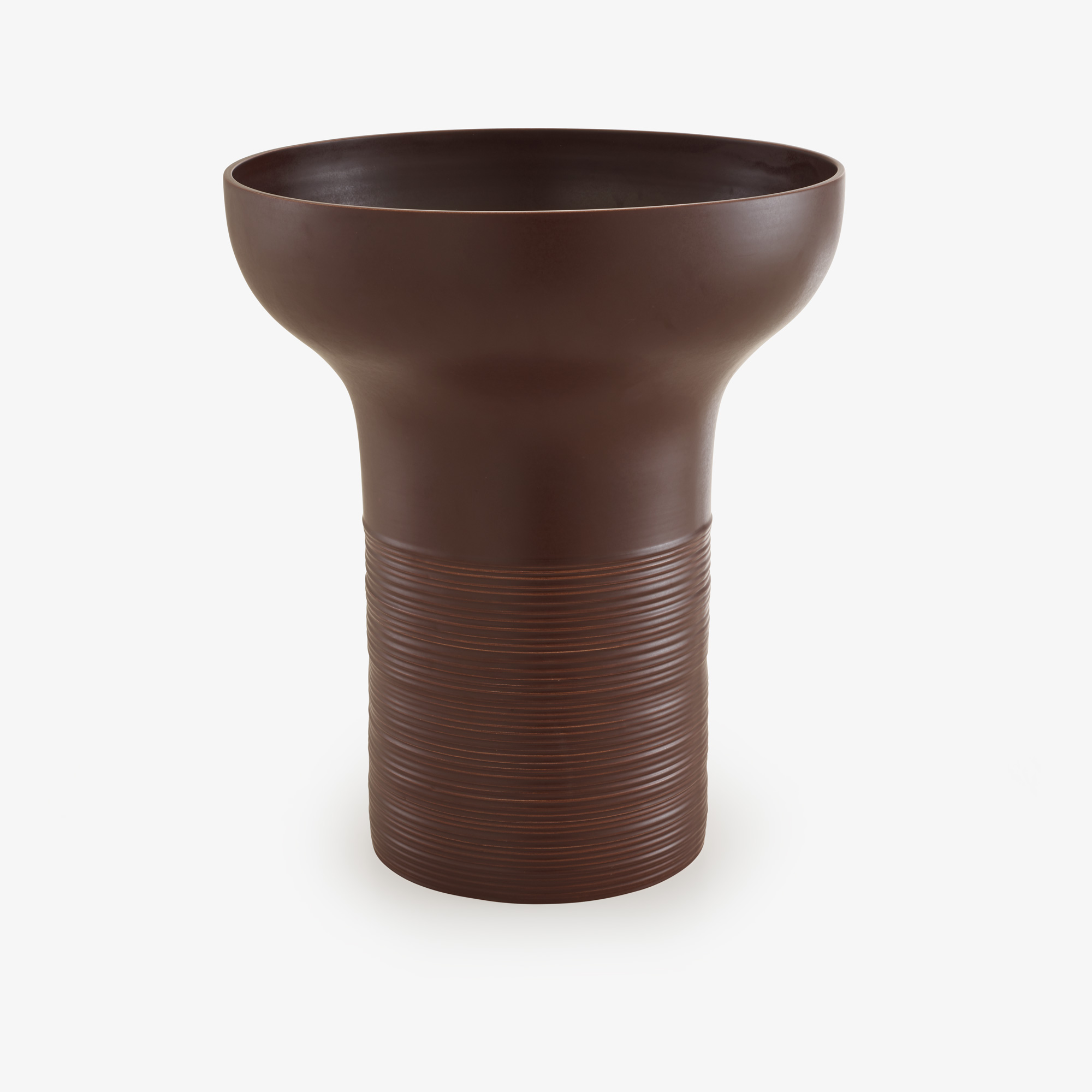 Image VASE GROSSES MODELL SCHOKOLADENBRAUN