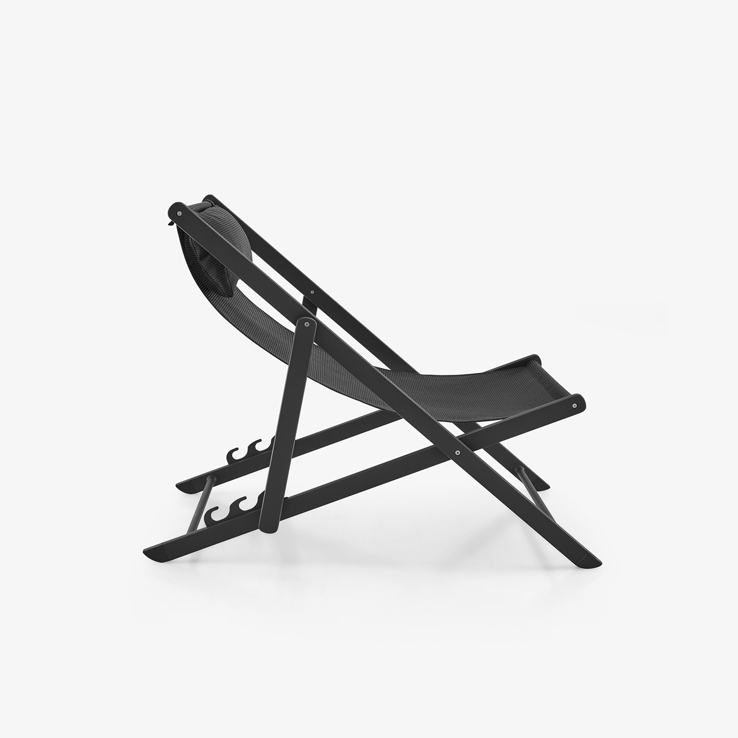 Image SATZ MIT 2 OUTDOOR-LIEGEN ONYX (SCHWARZ) 
