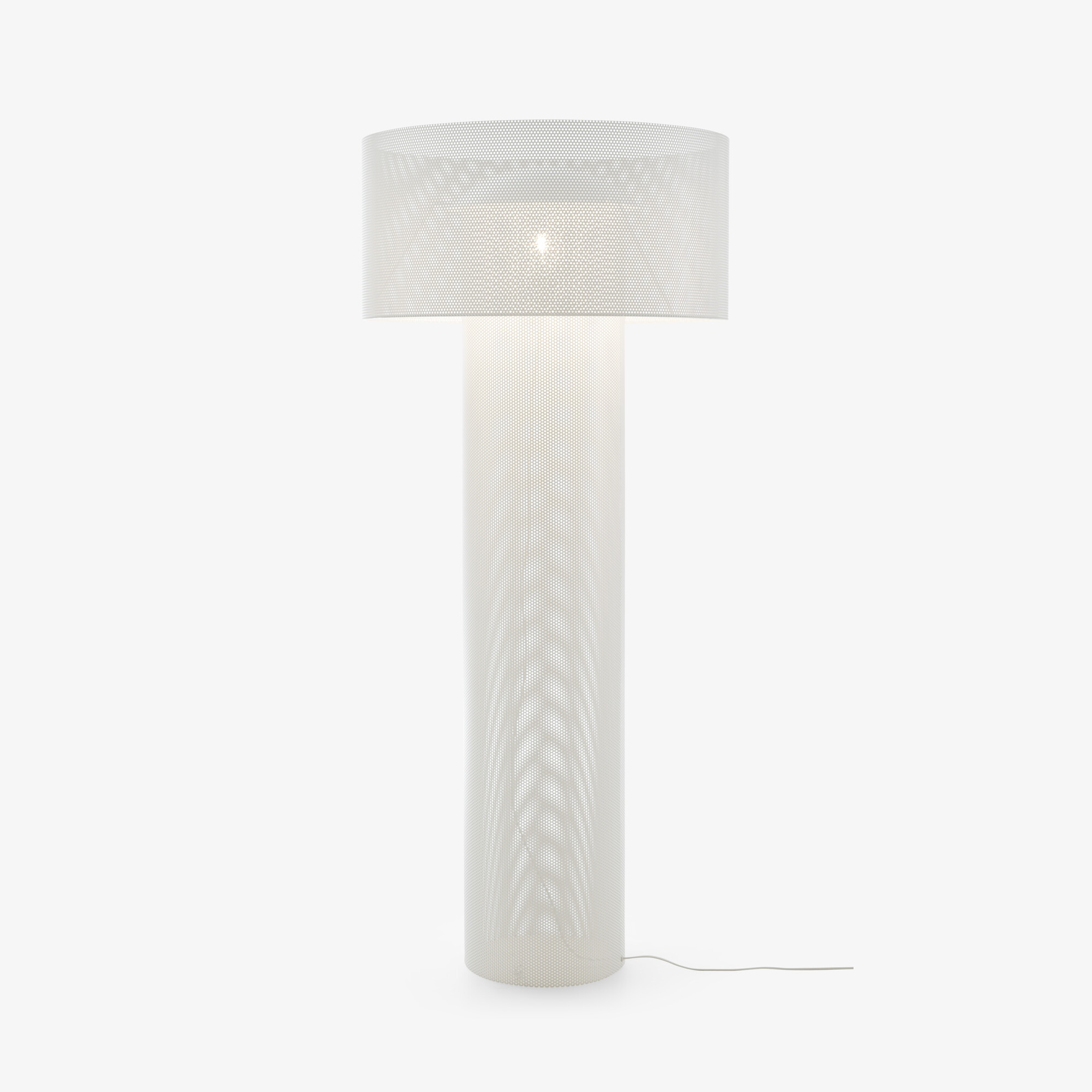 Image Lampadaire blanc  1