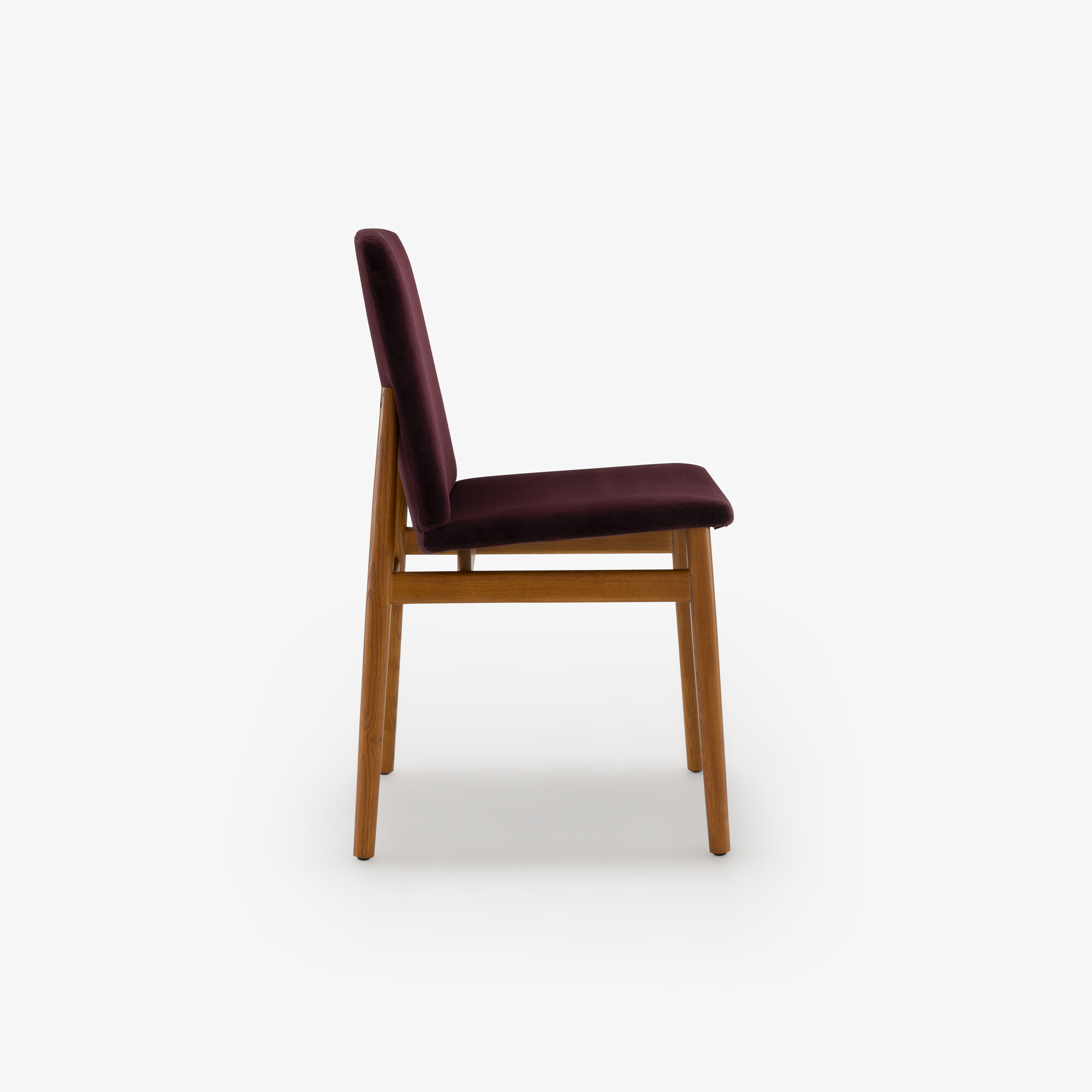 Image Chaise piétement frêne teinté guariche  3