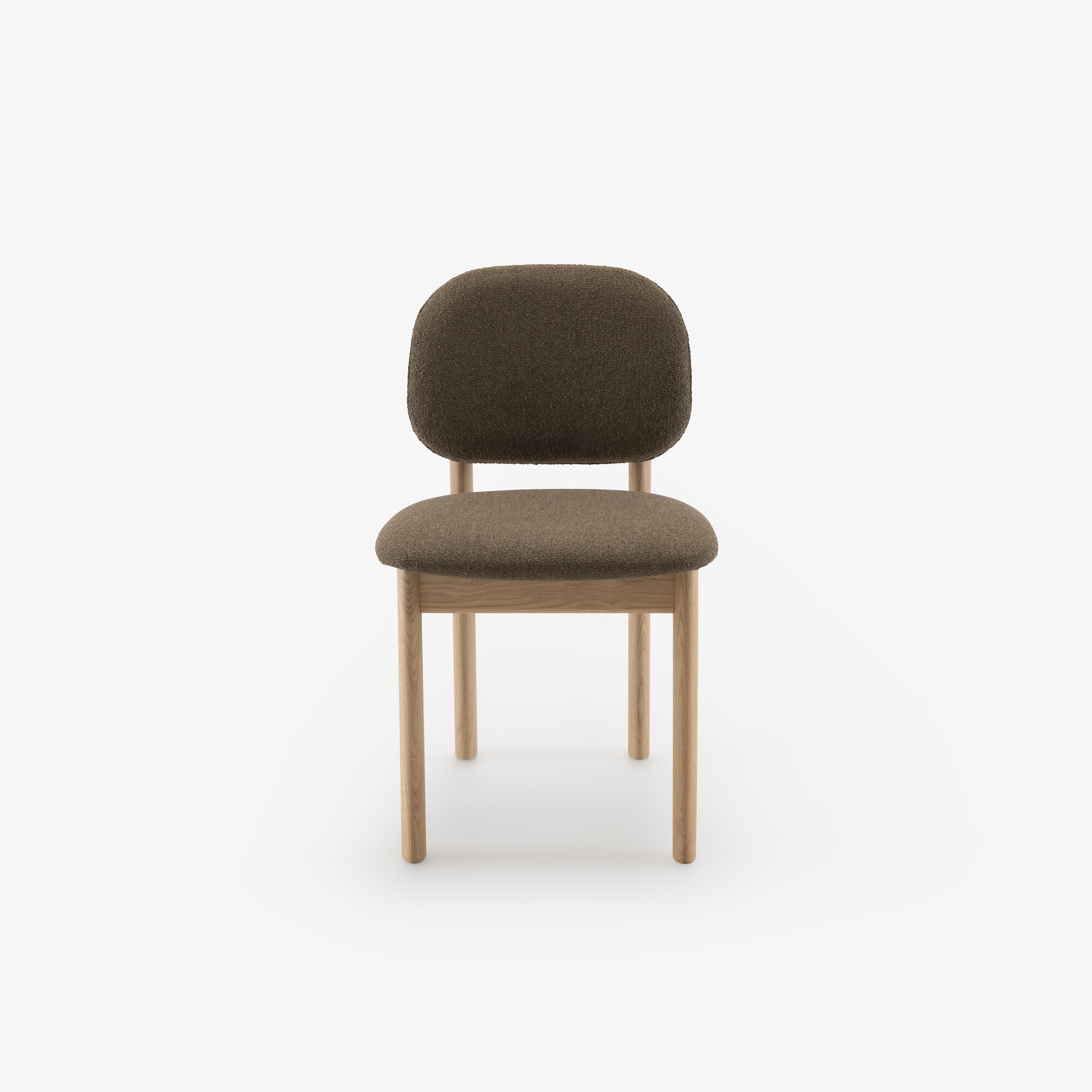 Image Jeu de 2 chaises chêne blanchi noisette 1