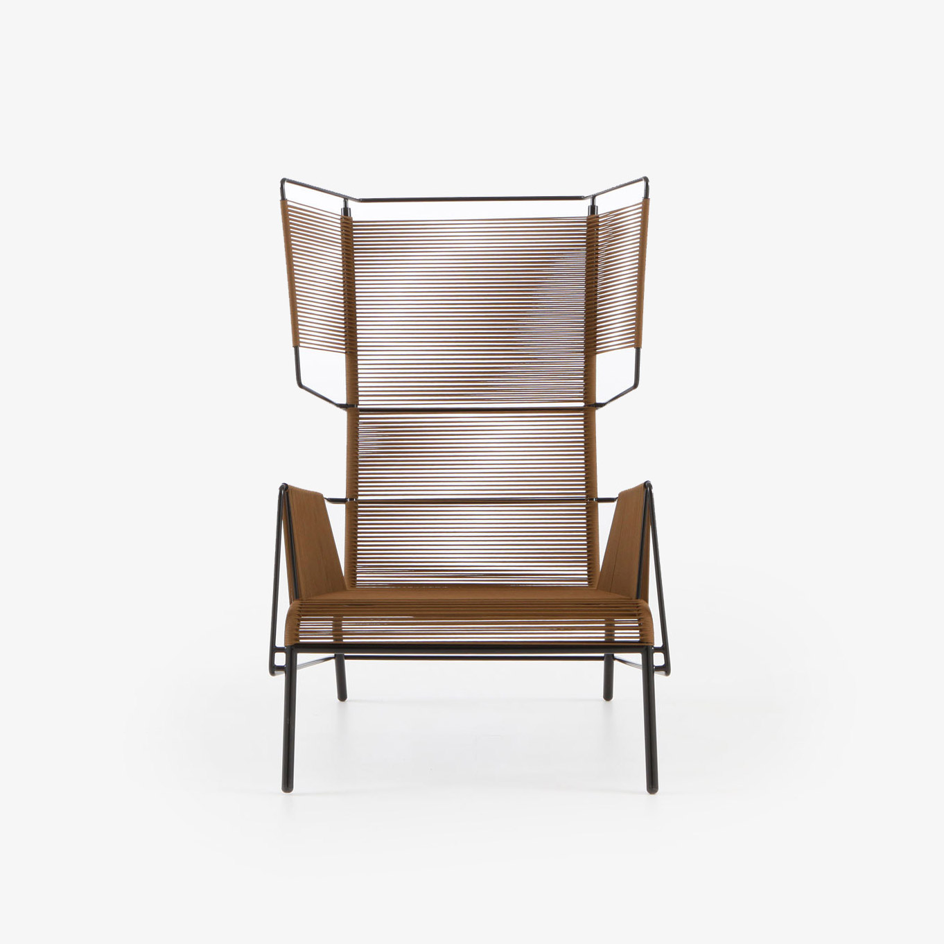 Image ARMCHAIR BROWN INDOOR / OUTDOOR