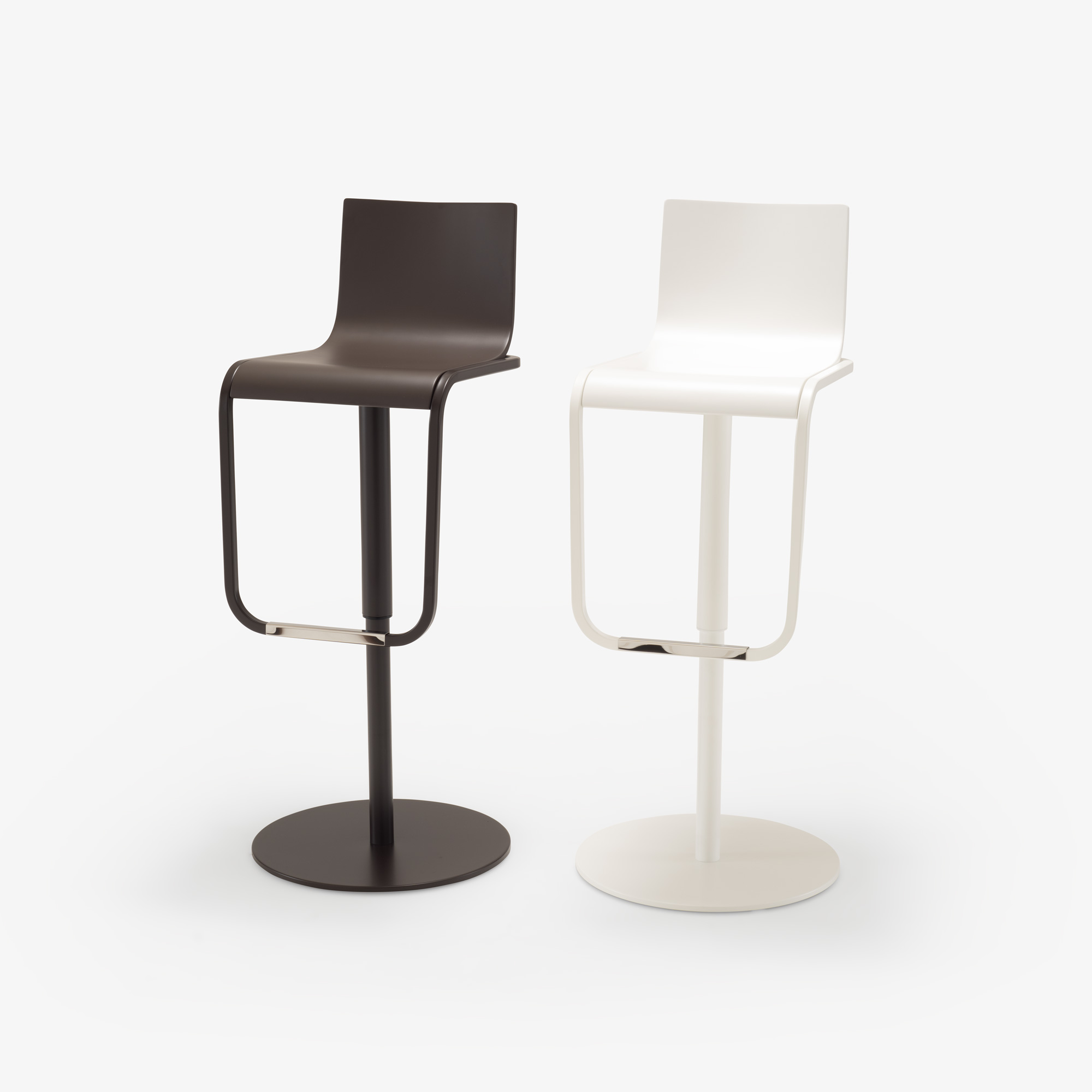 Image Tabouret blanc  7