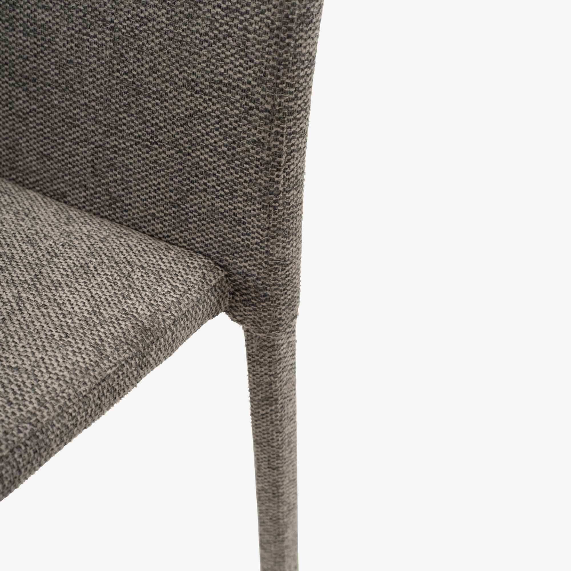 Image Dining chair chiné gris clair  5