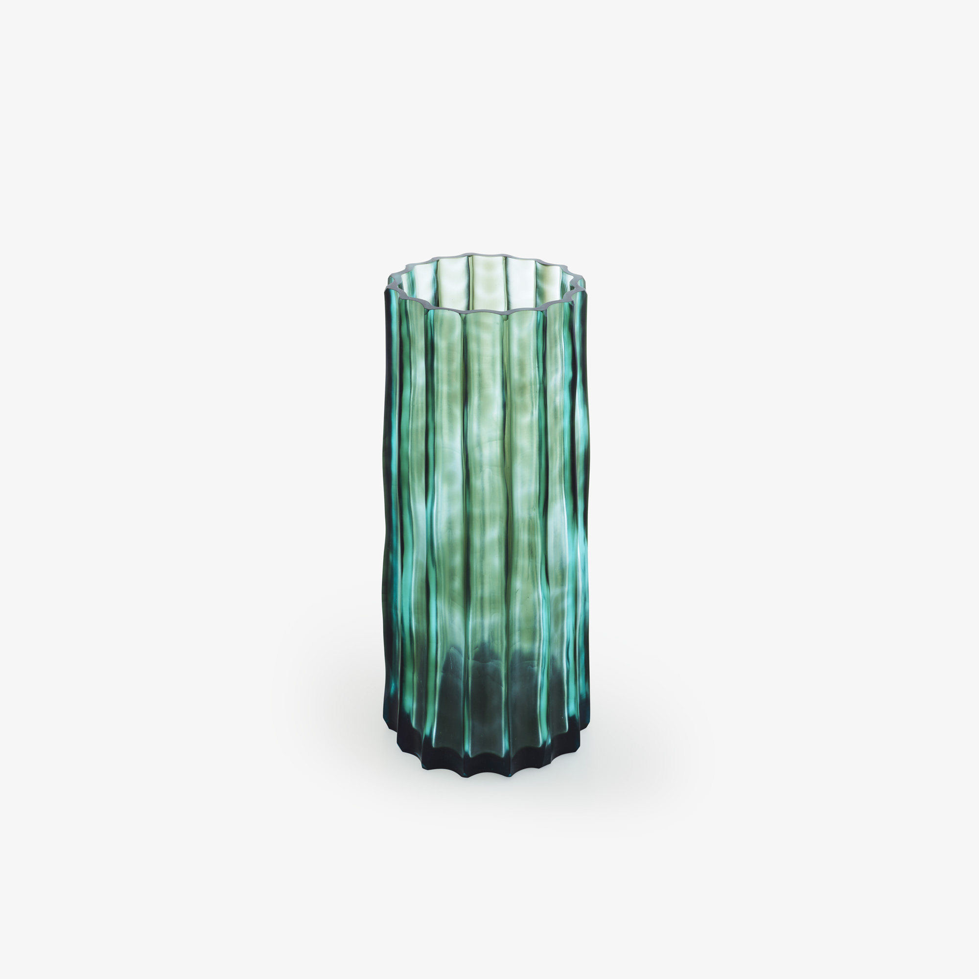 Image JEU DE 2 VASES PETIT MODÈLE VERT