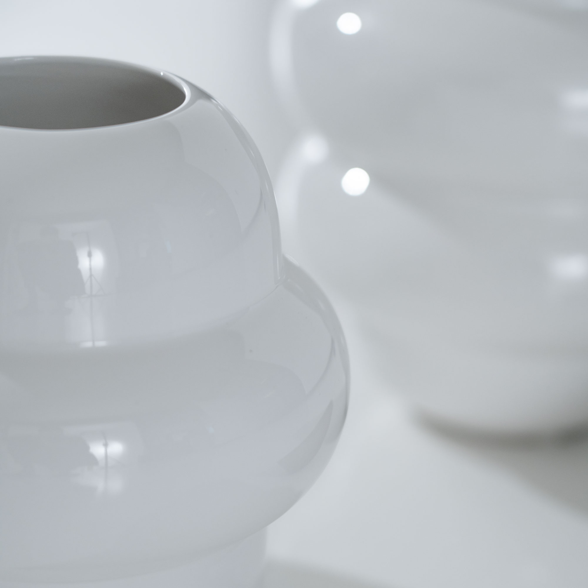 Image Vase moyen modèle blanc 3