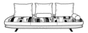 SOFA DEPTH 47¼" 