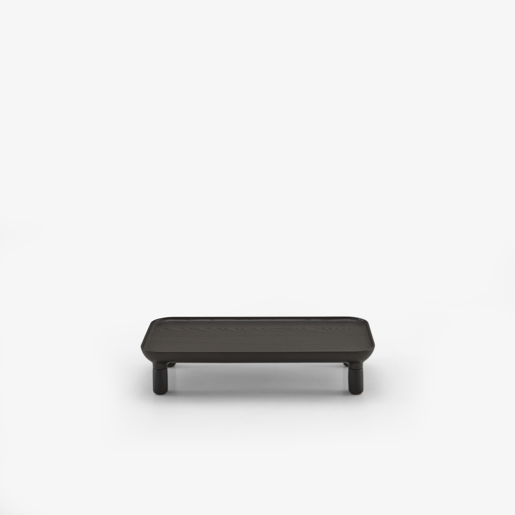 Image Table d'appoint hauteur 12 frêne teinté noir 1