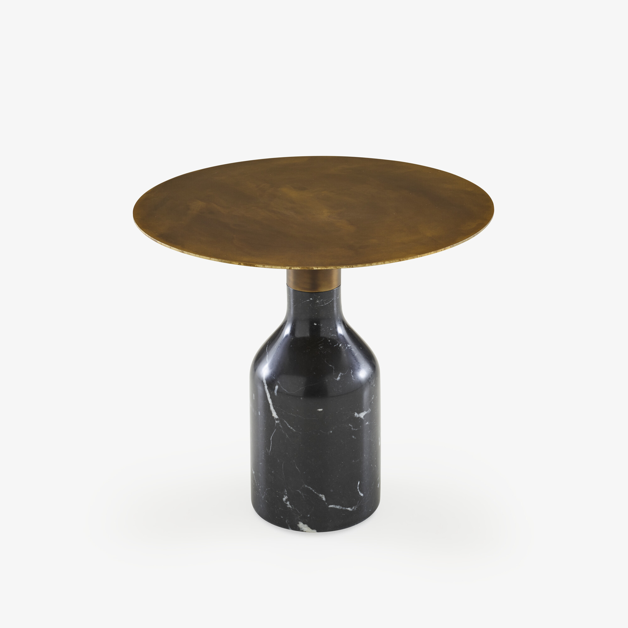 Image Table d'appoint pied en marbre marquinia  1