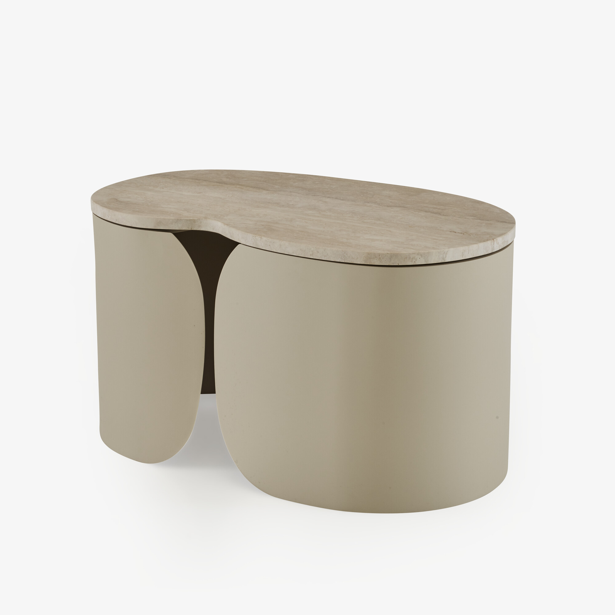 Image COUCHTISCH TABLETT TRAVERTIN KLEINES MODELL 2
