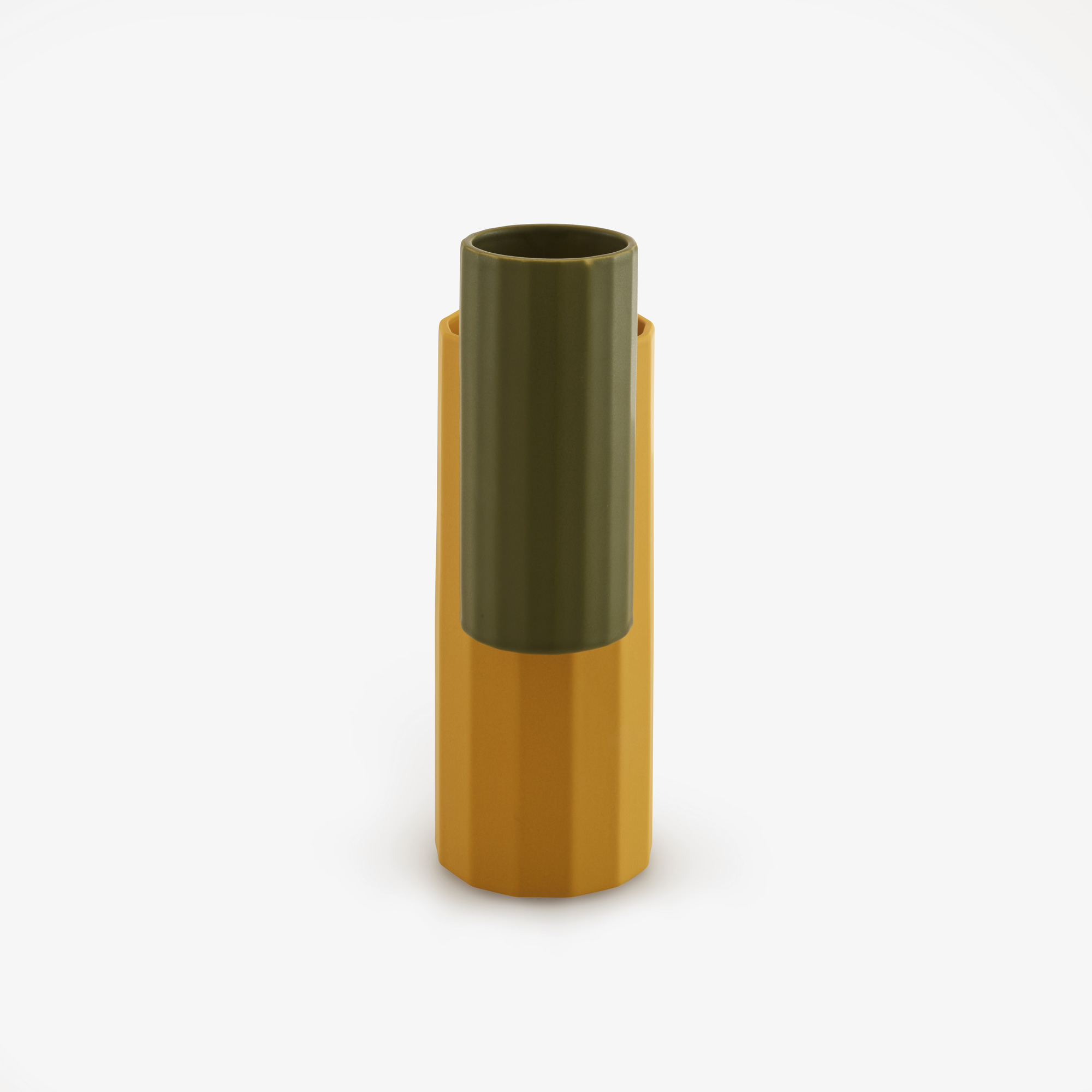 Image Vase "2 en 1" épice / kaki 2