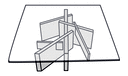 QUADRATISCHER COUCHTISCH EICHE NATUR MASSIV 