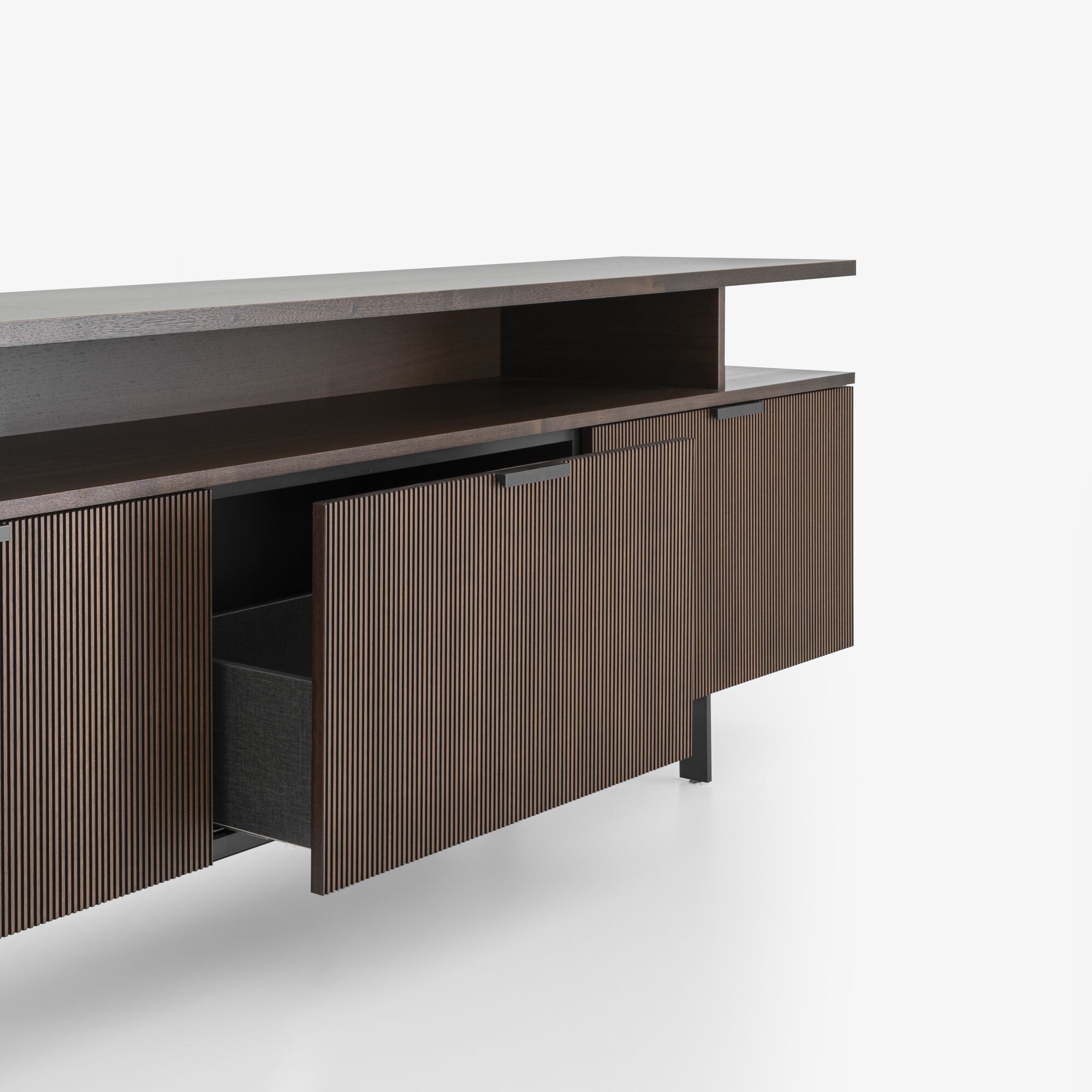 Image Sideboard with top niche 2个翻板门+1个抽屉  3