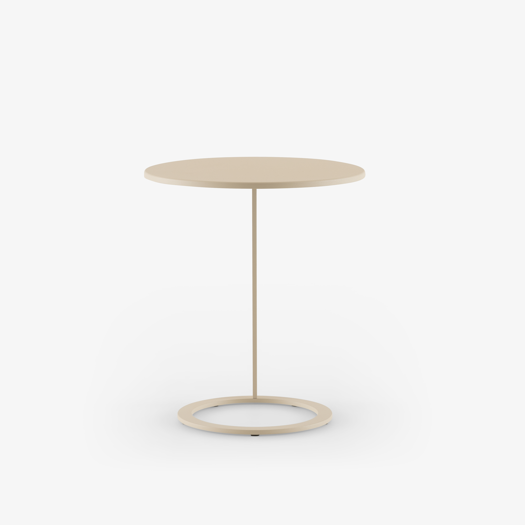 Image BEISTELLTISCH STRUKTURLACK BEIGE  2