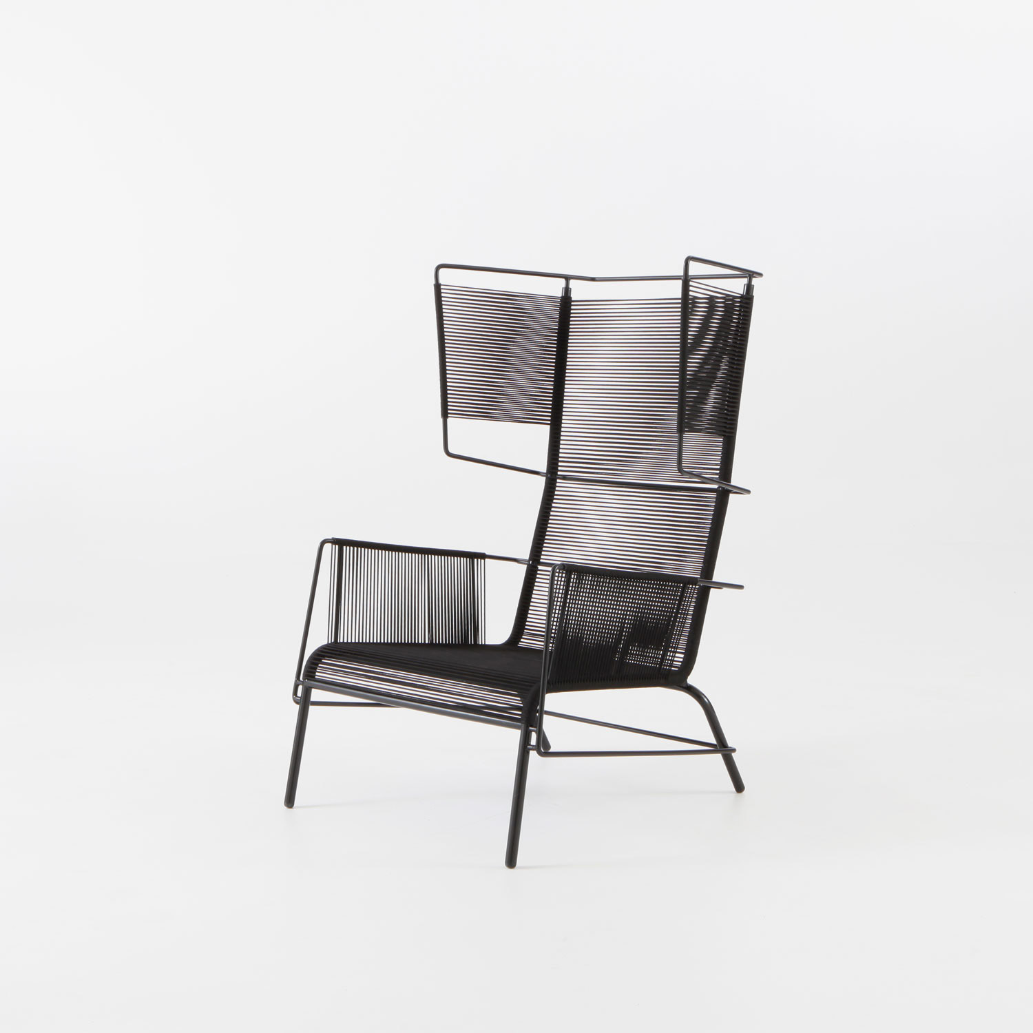 Image SESSEL MIT ARMLEHNEN SCHWARZ INDOOR / OUTDOOR 3