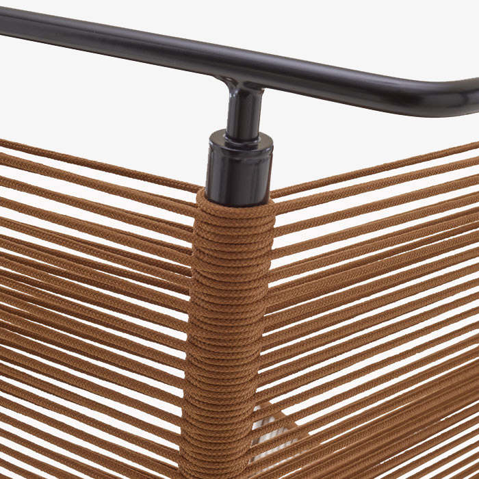 Image SESSEL MIT ARMLEHNEN TABAC INDOOR / OUTDOOR 7