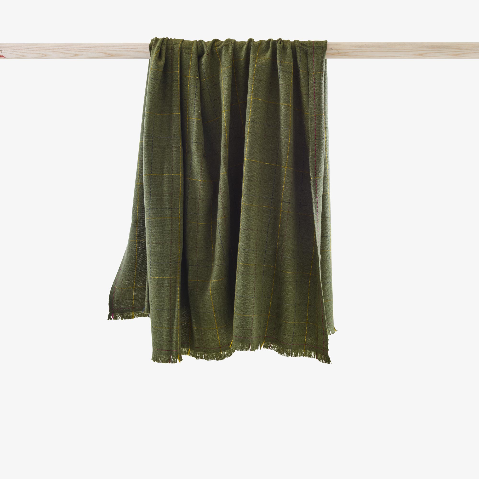 Image PLAID OLIVE  1