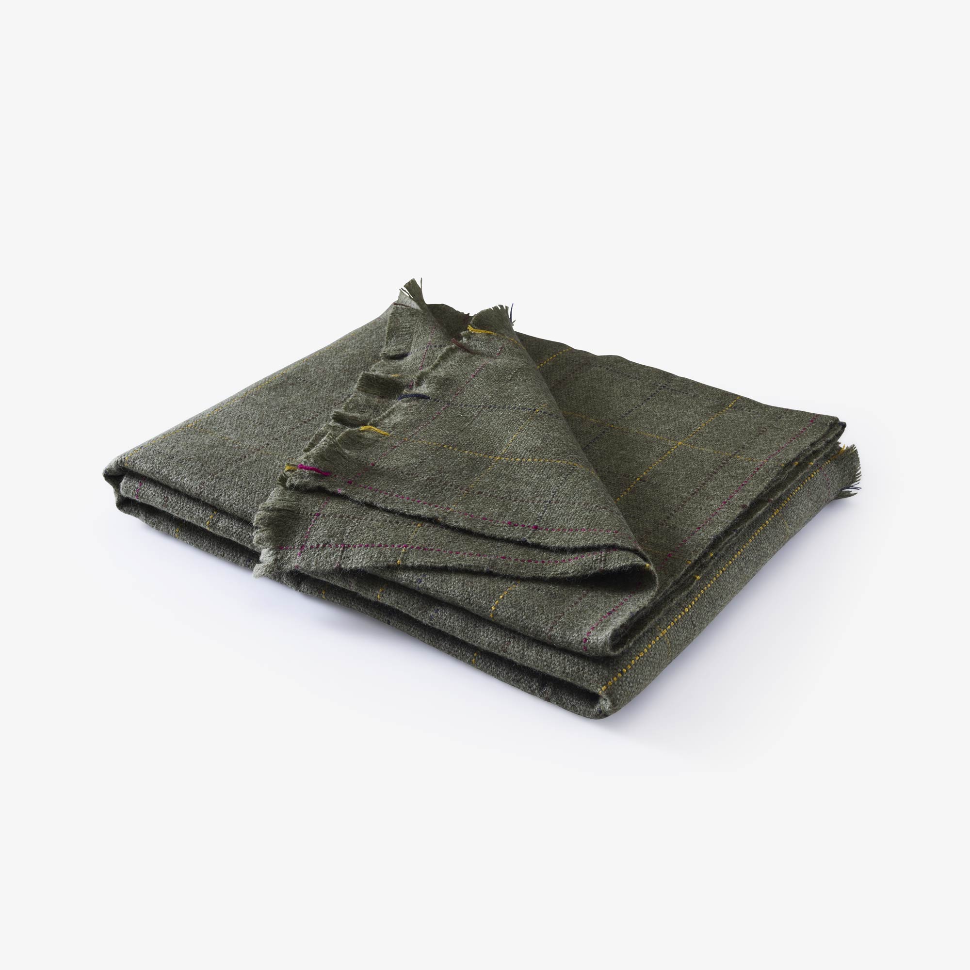 Image PLAID OLIVE  2