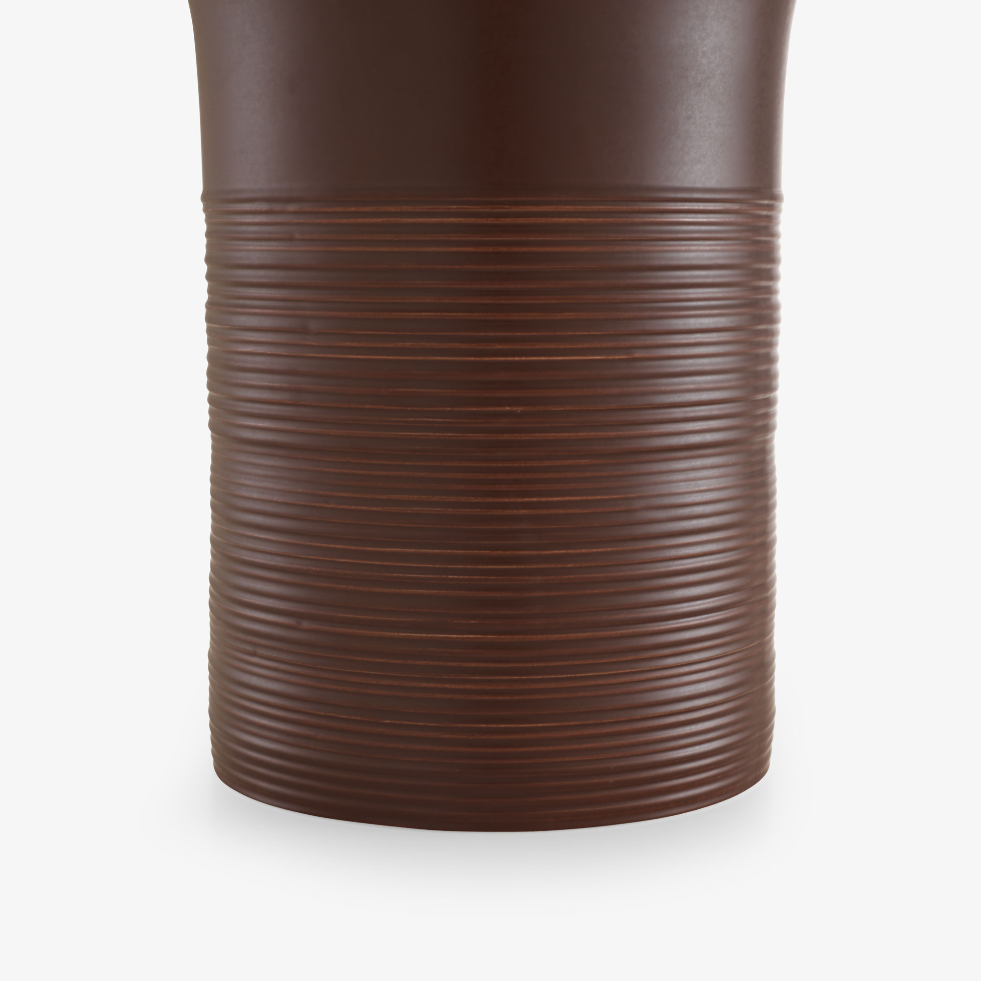 Image VASE GROSSES MODELL SCHOKOLADENBRAUN 2