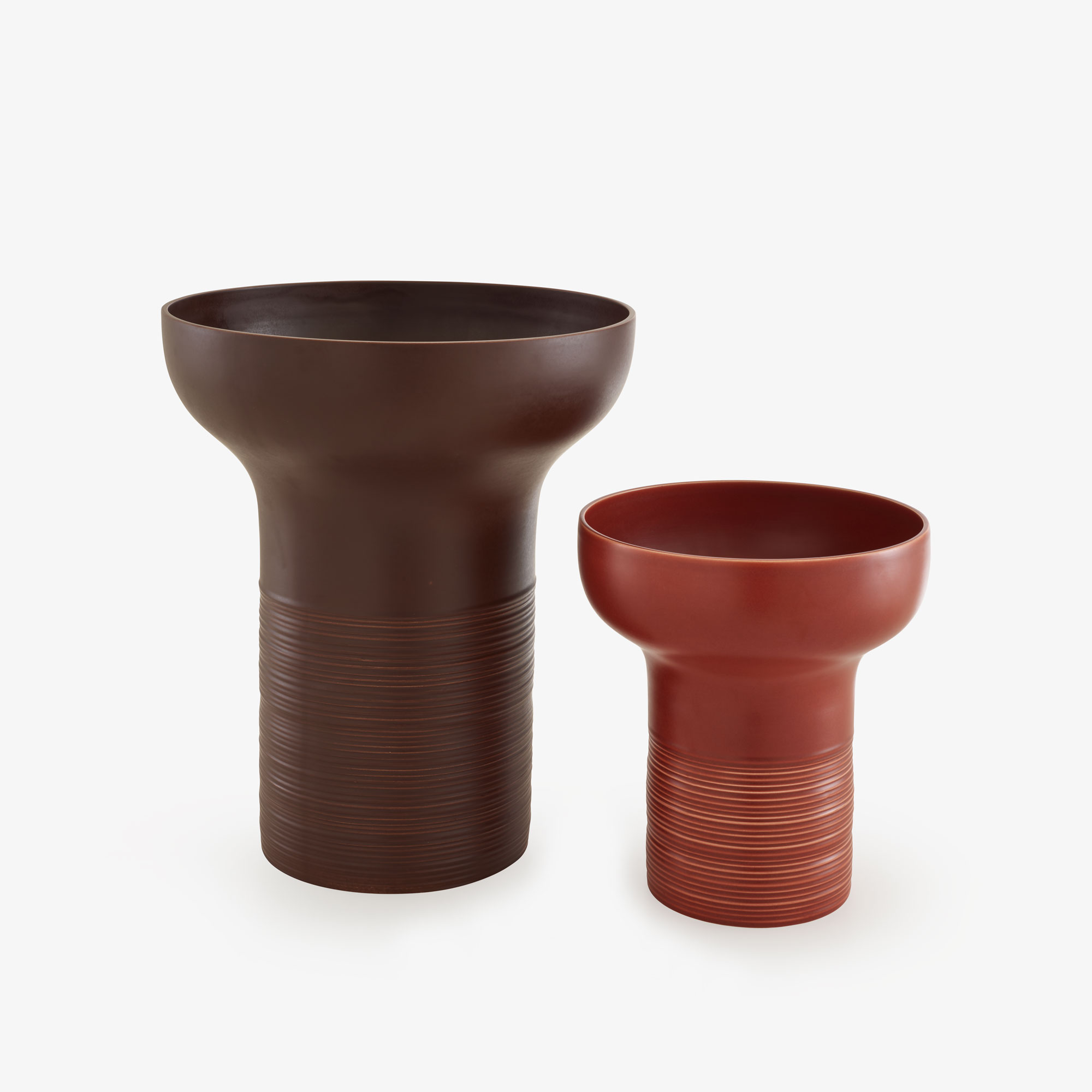 Image VASE GROSSES MODELL SCHOKOLADENBRAUN 5