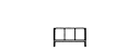HOCKER GESTELL STAHL LACKIERT 
