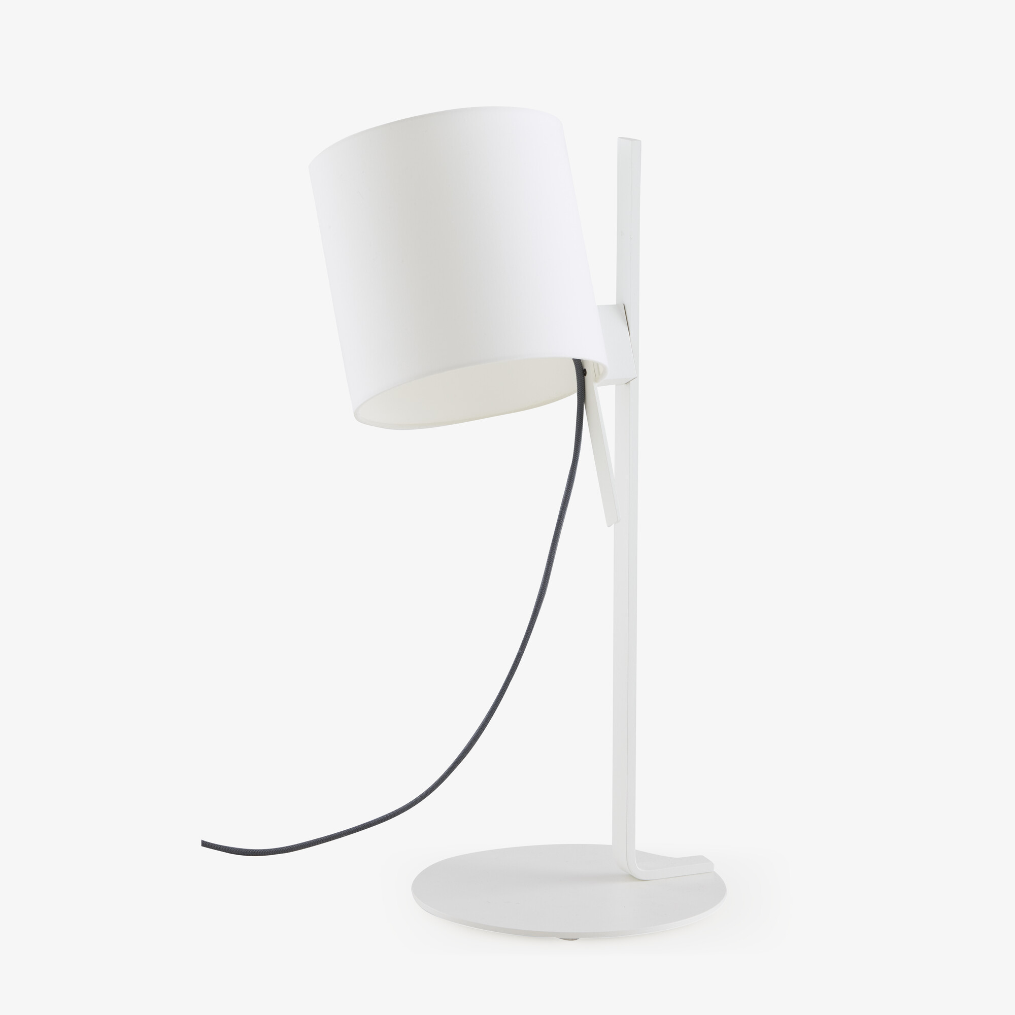 Image Lampe à poser blanche  1