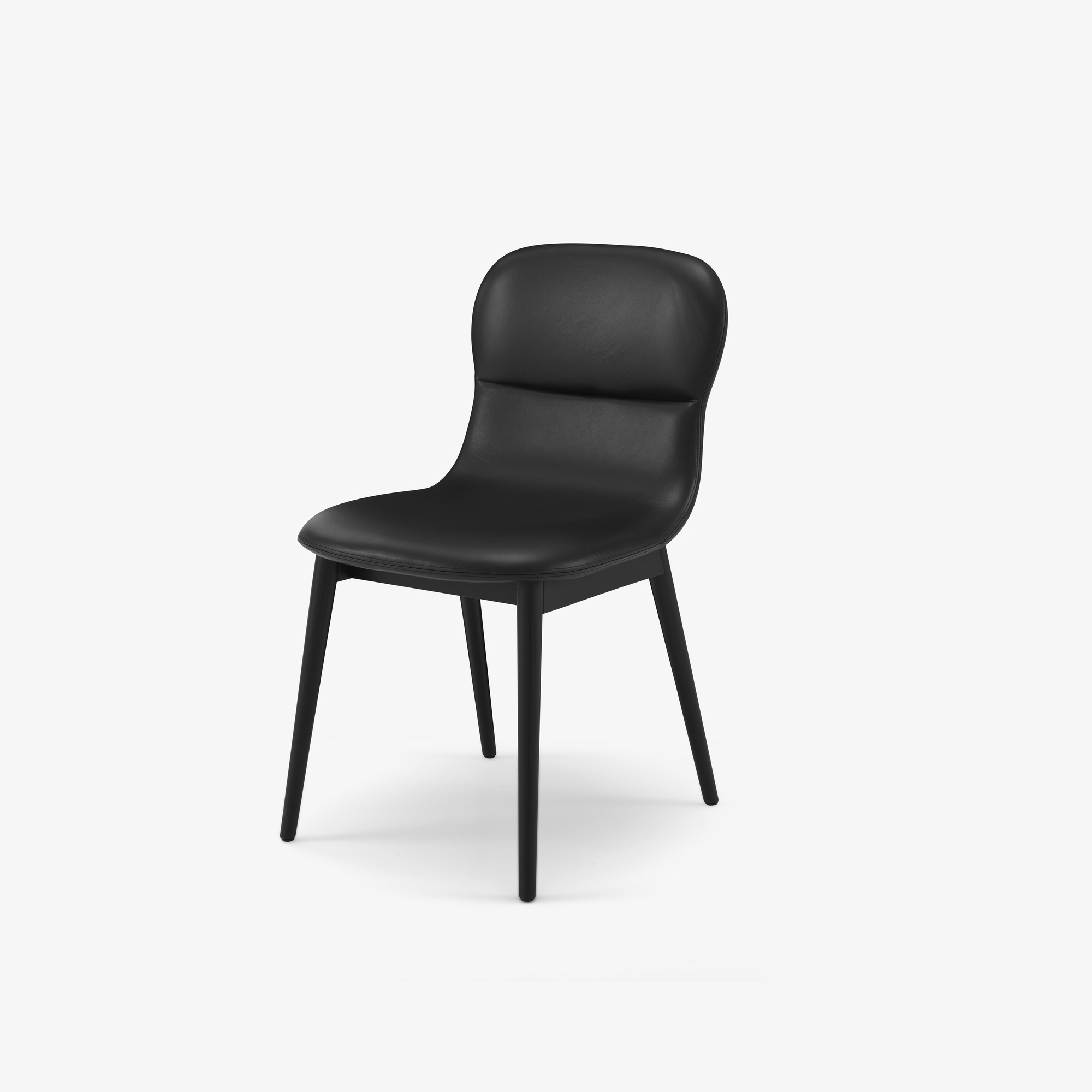 Image Jeu de 2 chaises - silvia version cuir  2