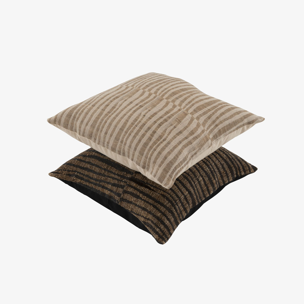 Image Coussin carré beige 2