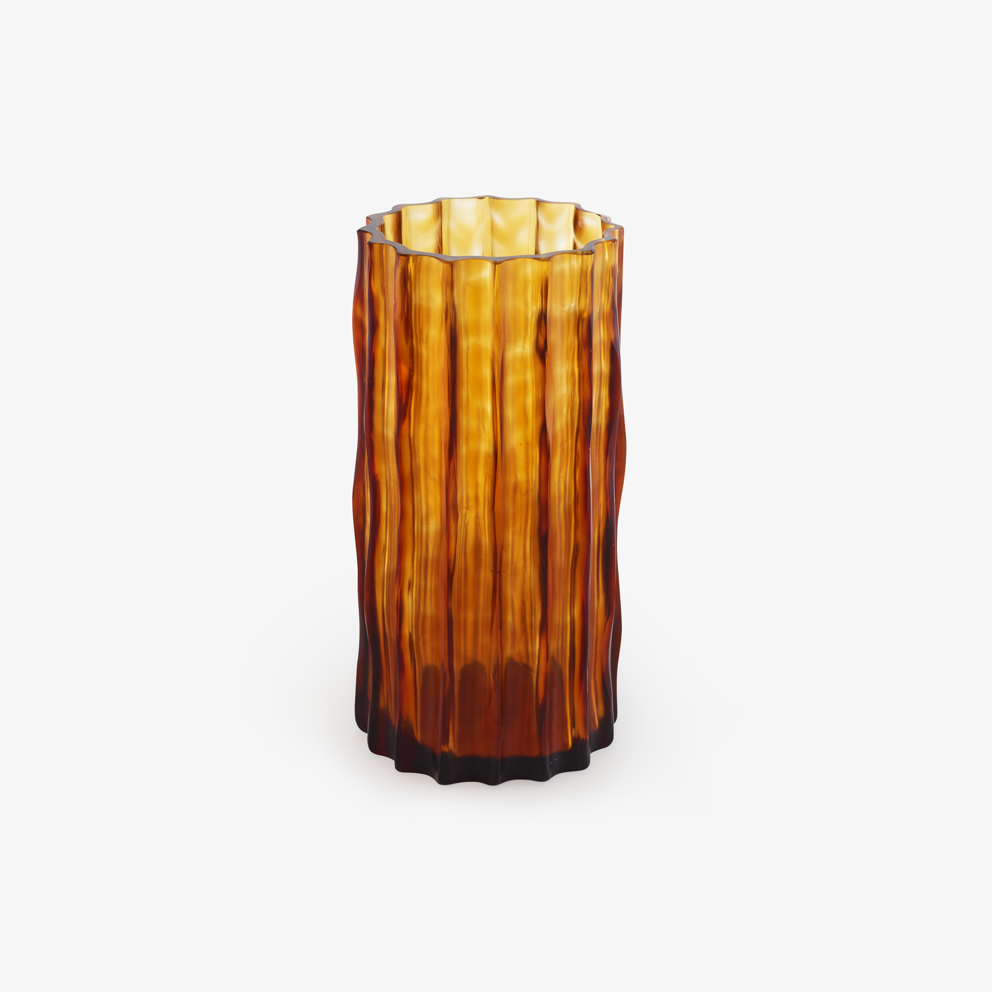 Image Jeu de 2 vases petit modèle ambre 1