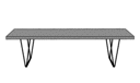 TABLE BASSE NOYER EUROPÉEN MASSIF 