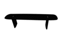 BANC CHÊNE EFFET BRÛLÉ SUR STOCK