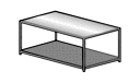 TABLE BASSE RECTANGULAIRE  