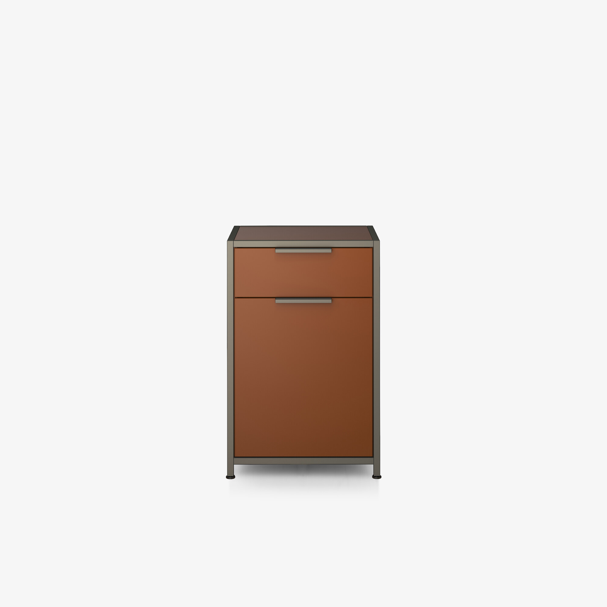 Image Bedside table 1 drawer + 1 door  2