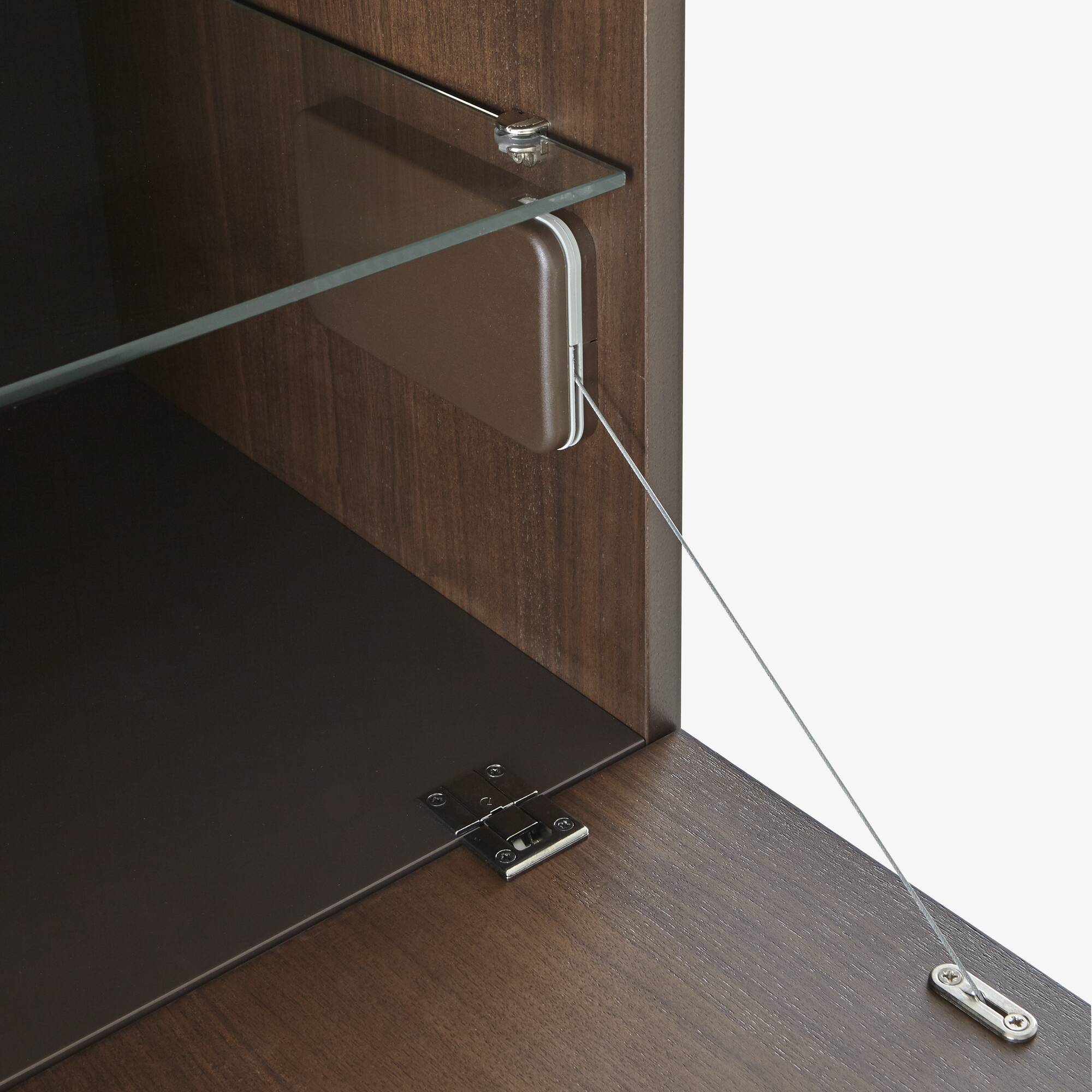 Image Tv cabinet 2 flap doors + 1 drawer  5