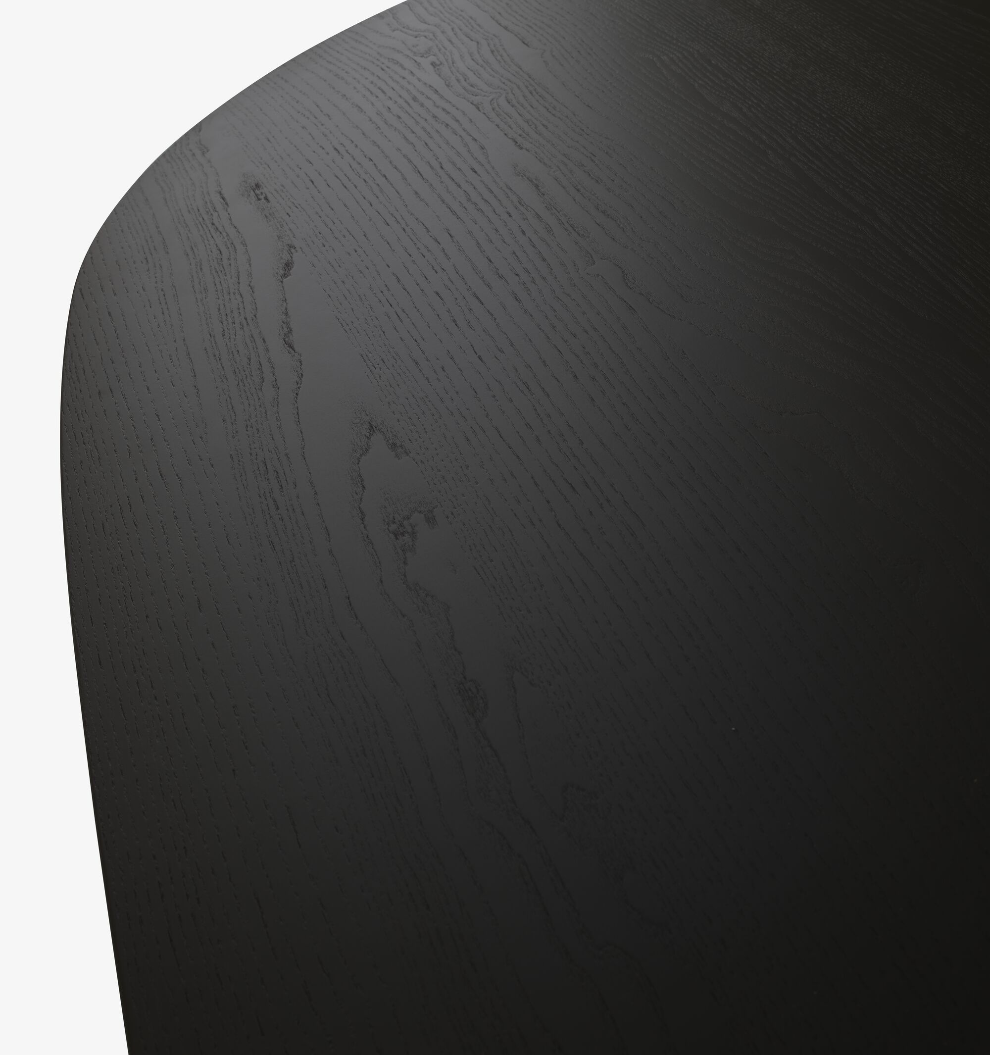 Image Dining table  base in black stained ash 10