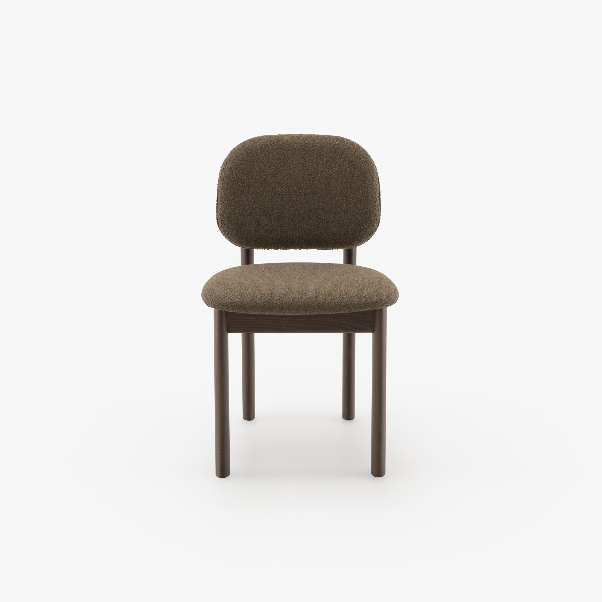 Image Set of 2 chairs walnut-stained beech noisette 1