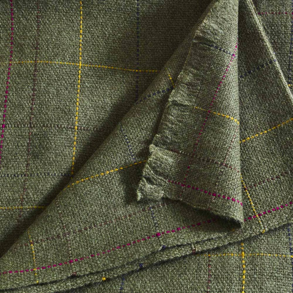 Image Plaid olive  3