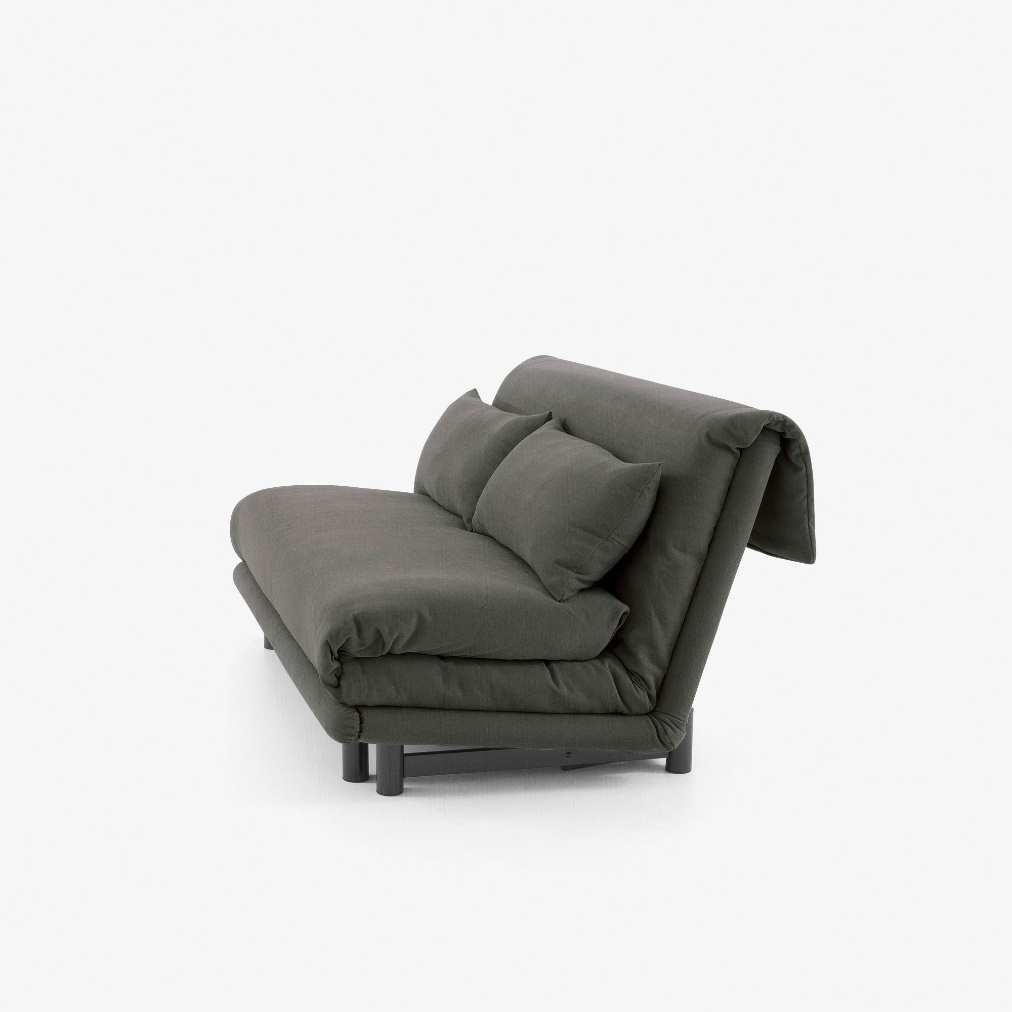 Image Bedsettee 155 without arms with lumbar cushions soft version amalfi fabric 3