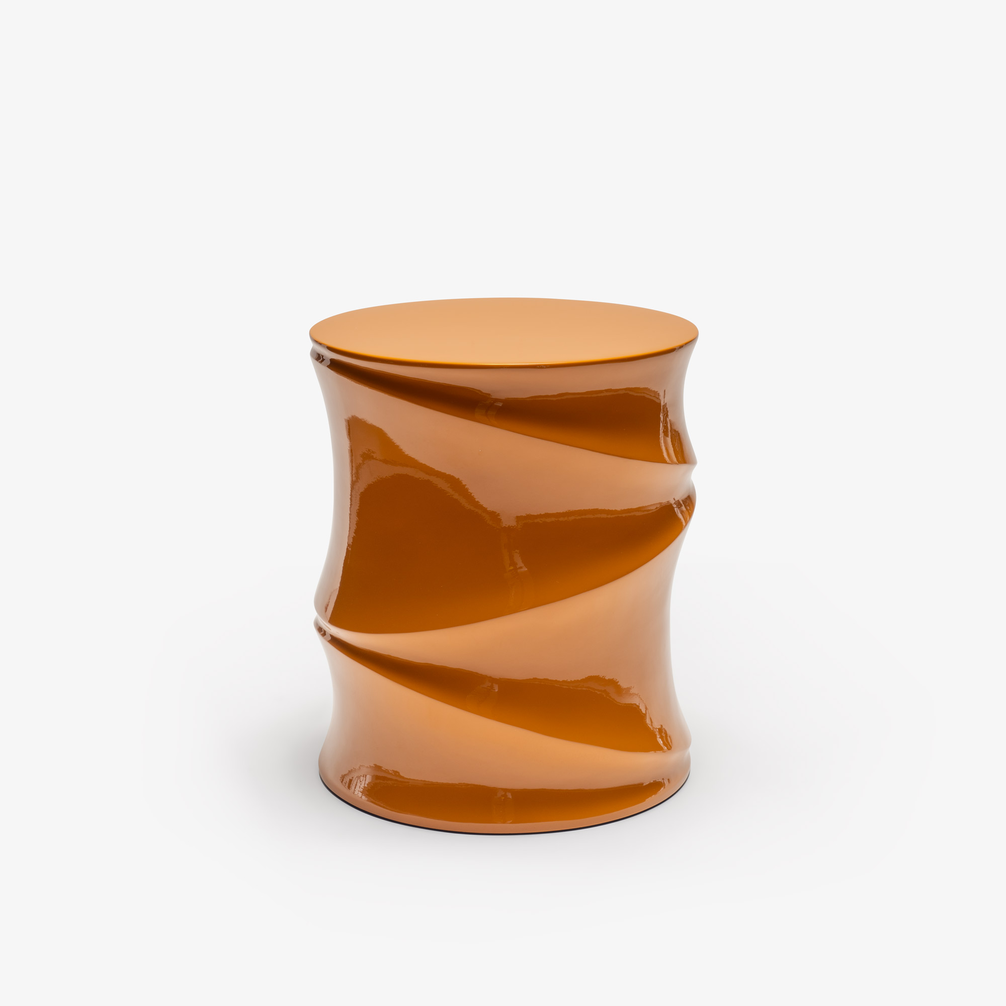 Image Occasional table ocre brun  1