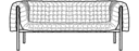 LARGE SETTEE  