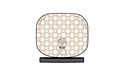 TABLE LAMP SILVER GRILLE 