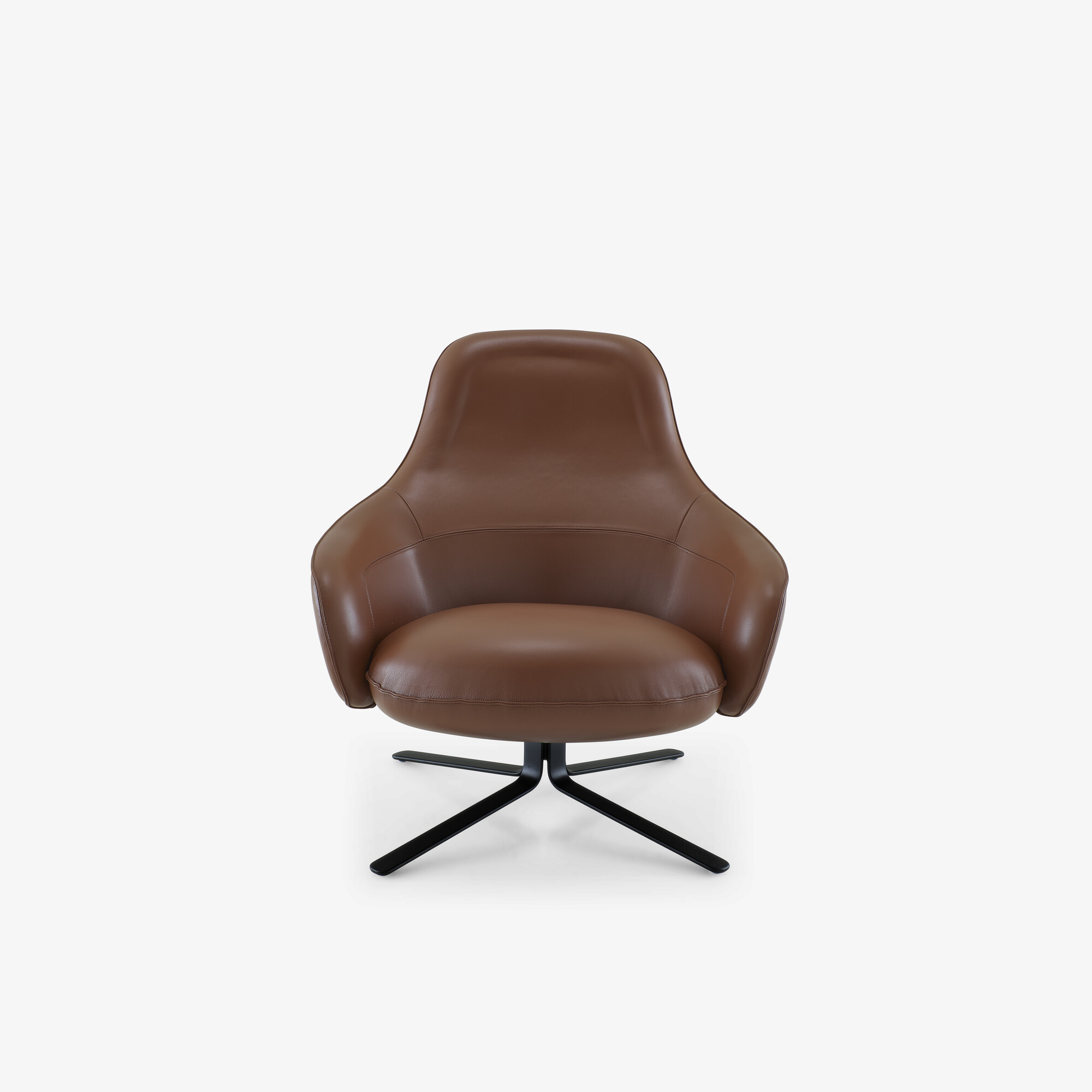 Image SWIVELLING ARMCHAIR / LOW BACK  
