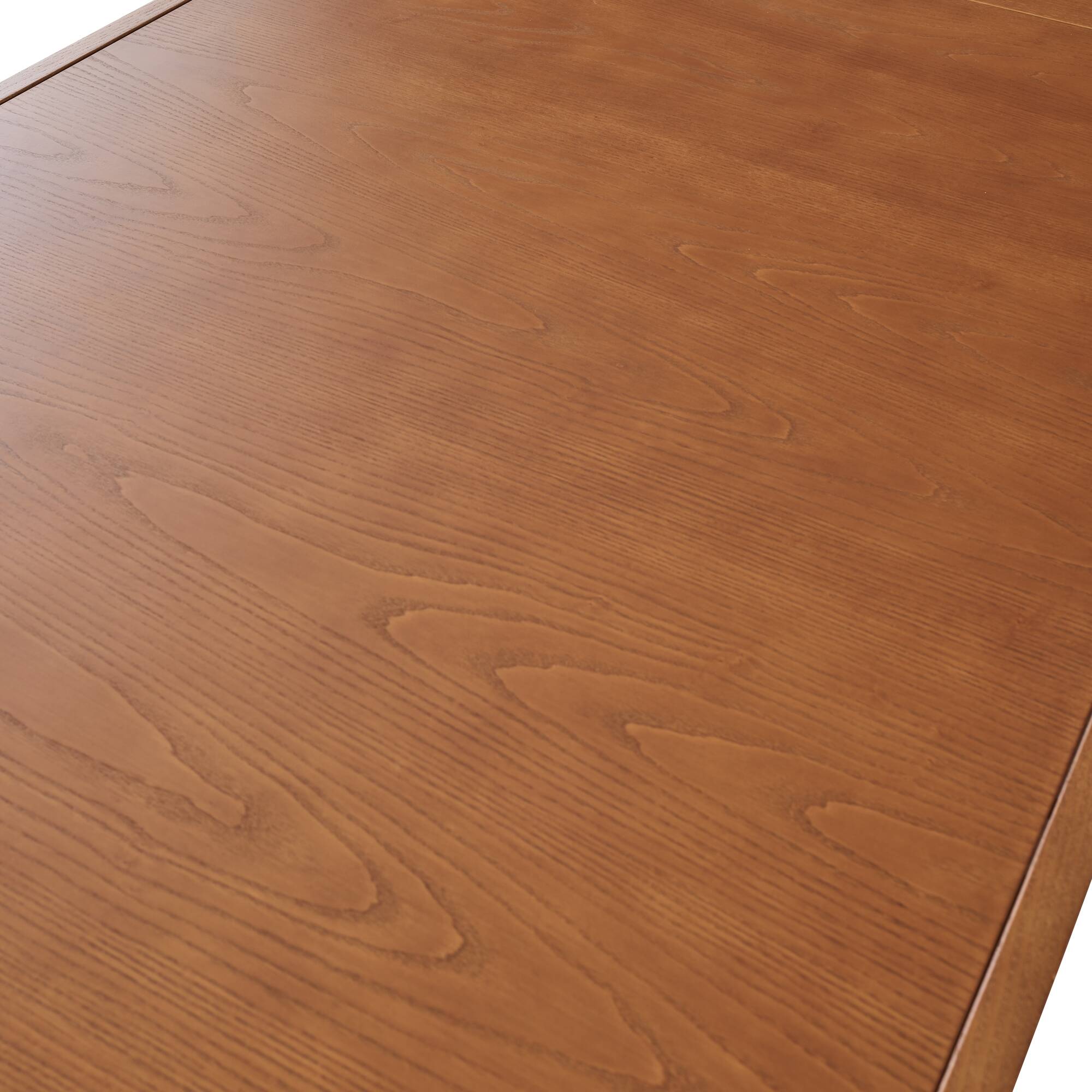 Image Extending dining table guariche stained ash  6